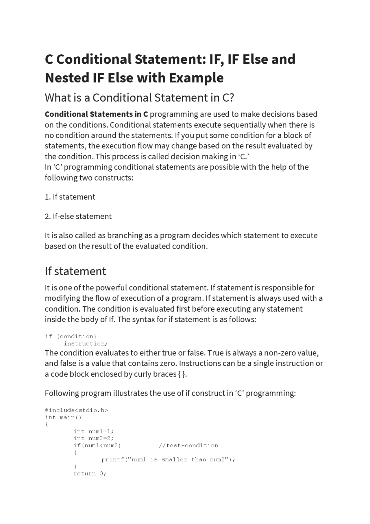 C programming notes simple and easy | Schemes and Mind Maps C ...