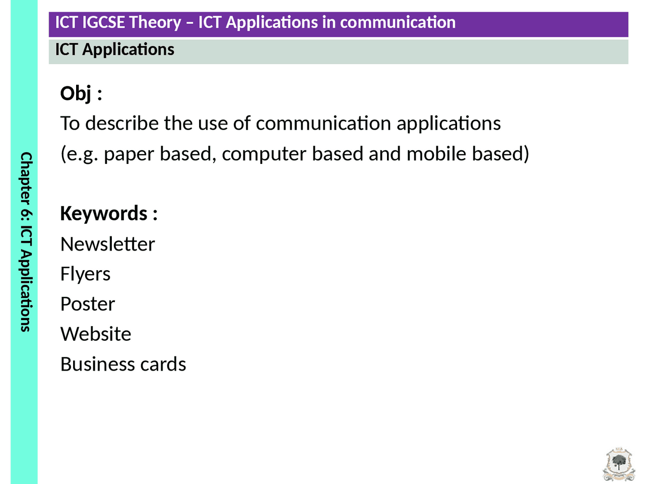 Information and technology applications in communication | Cheat Sheet ...