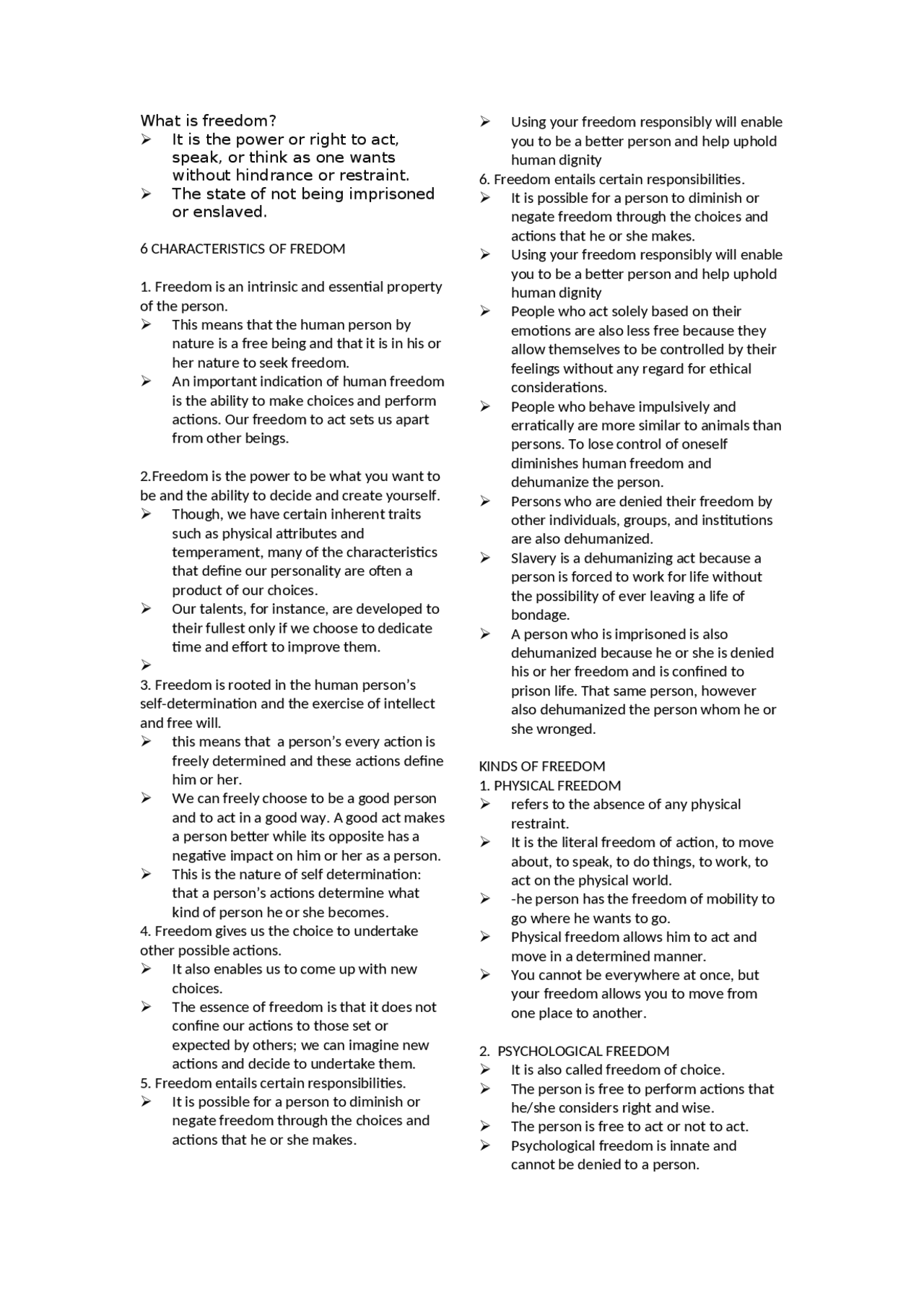 Philosophy Grade 11 notes | Lecture notes Philosophy | Docsity