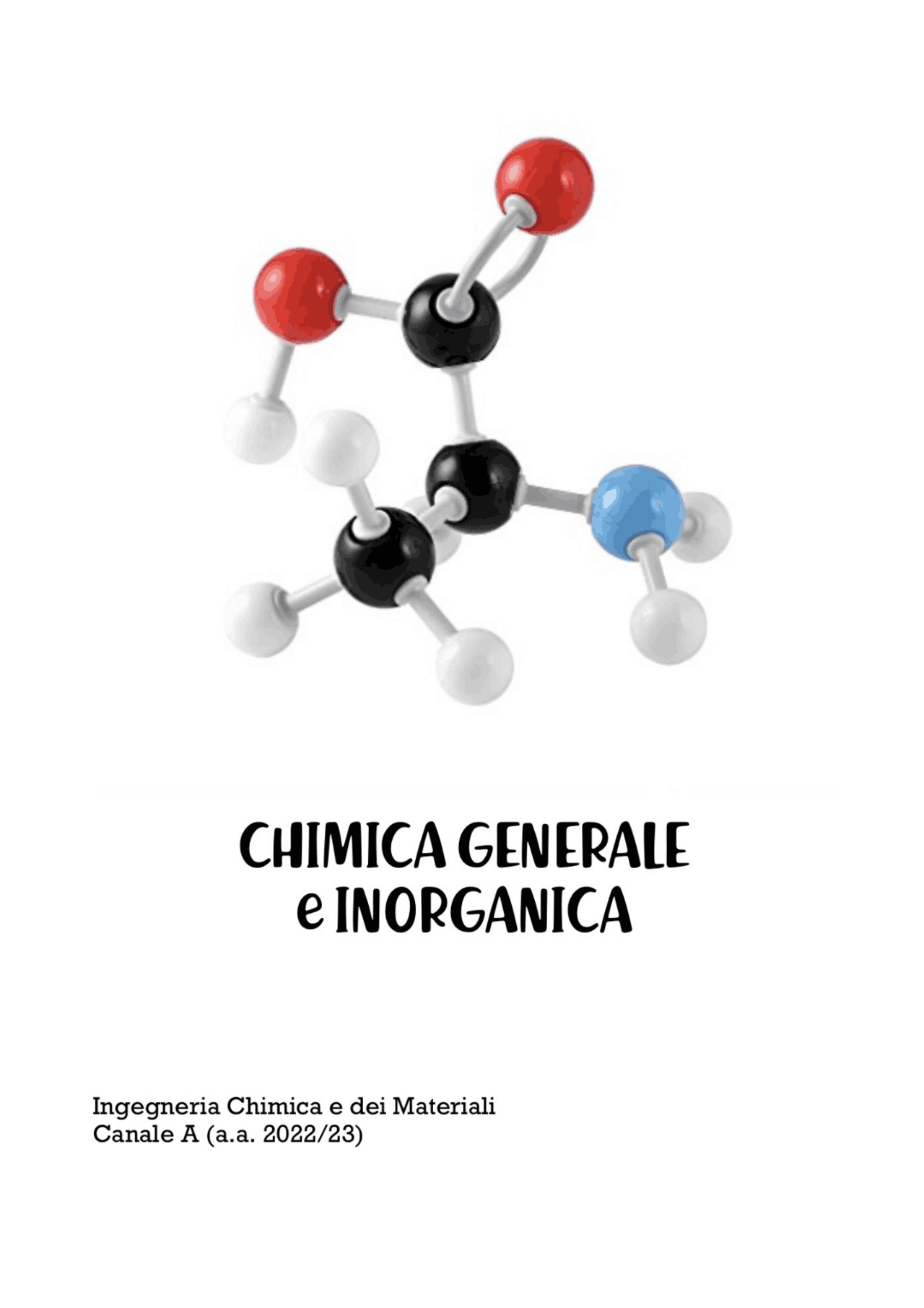 Chimica Generale e I parte Sbobinature di Chimica