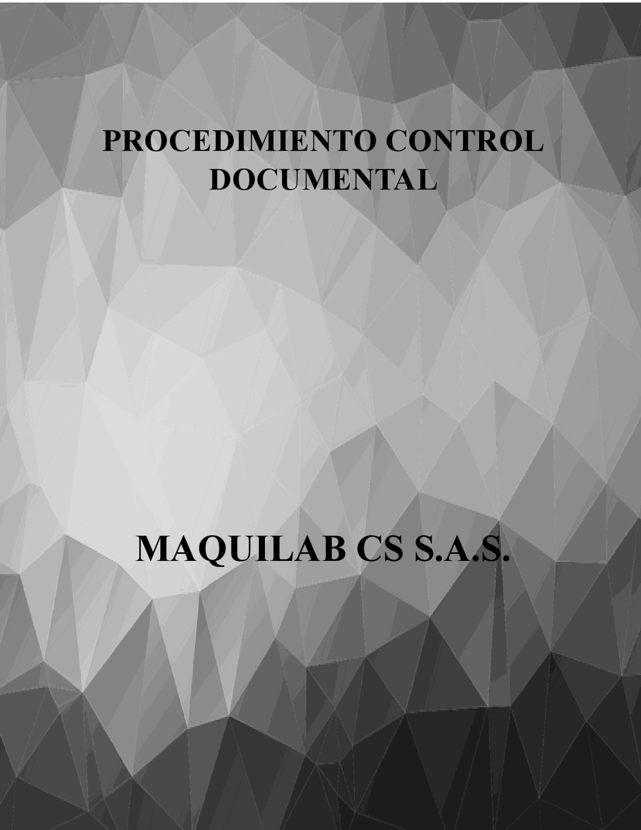 PROCEDIMIENTO CONTROL DOCUMENTAL | Guías, Proyectos, Investigaciones de ...
