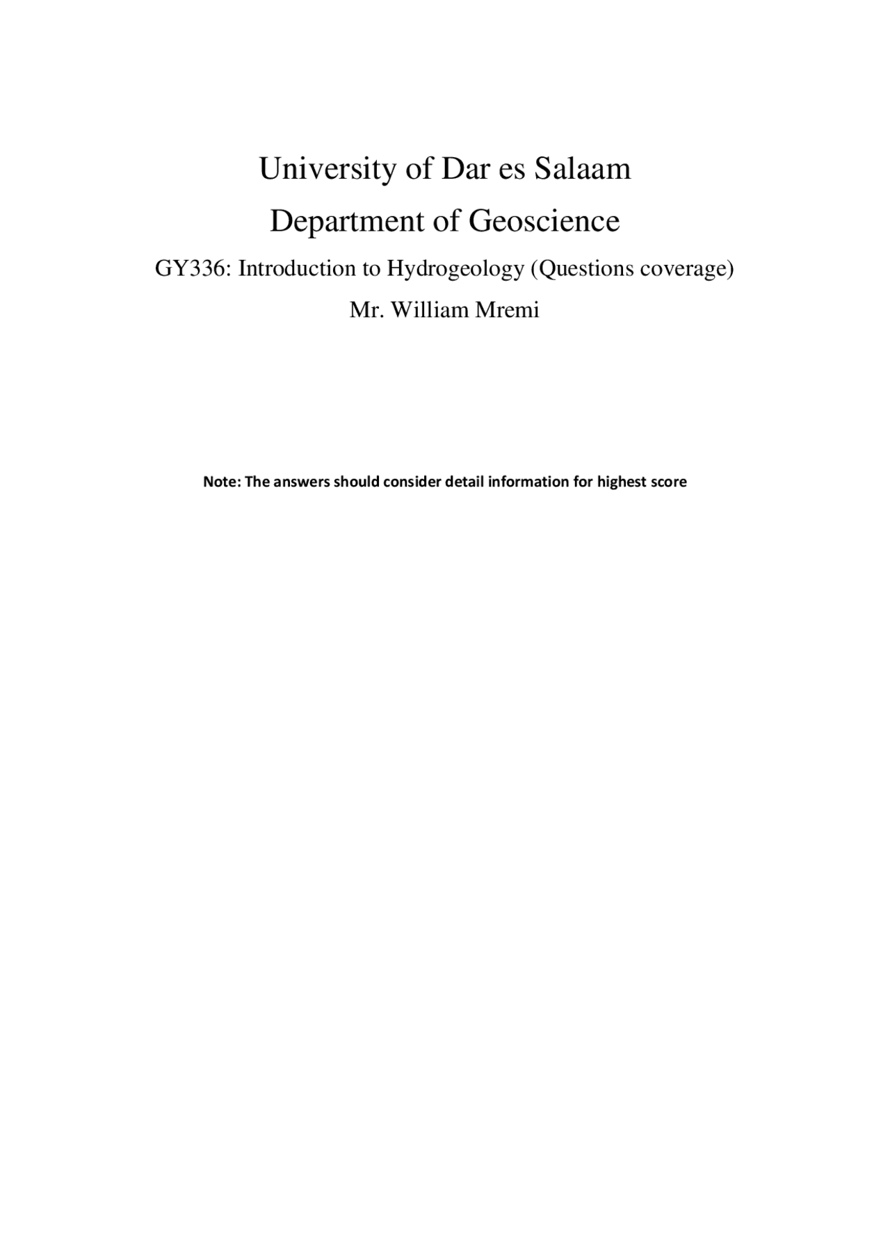 Hydrogeology visual data 3