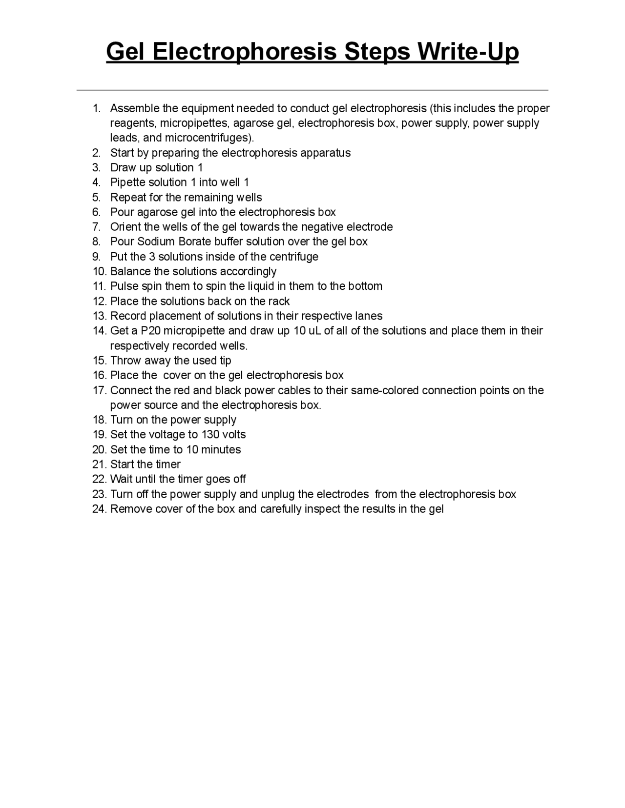 gel-electrophoresis-step-by-step-cheat-sheet-biology-docsity