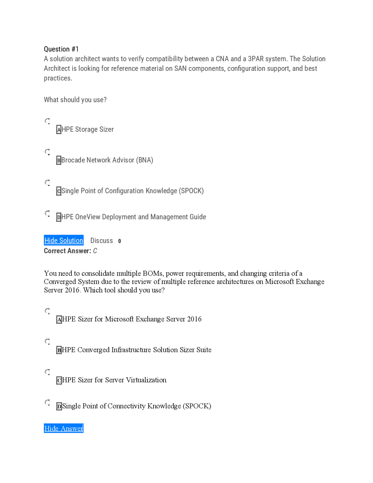 Server storage fundamention test | Study Guides, Projects, Research ...
