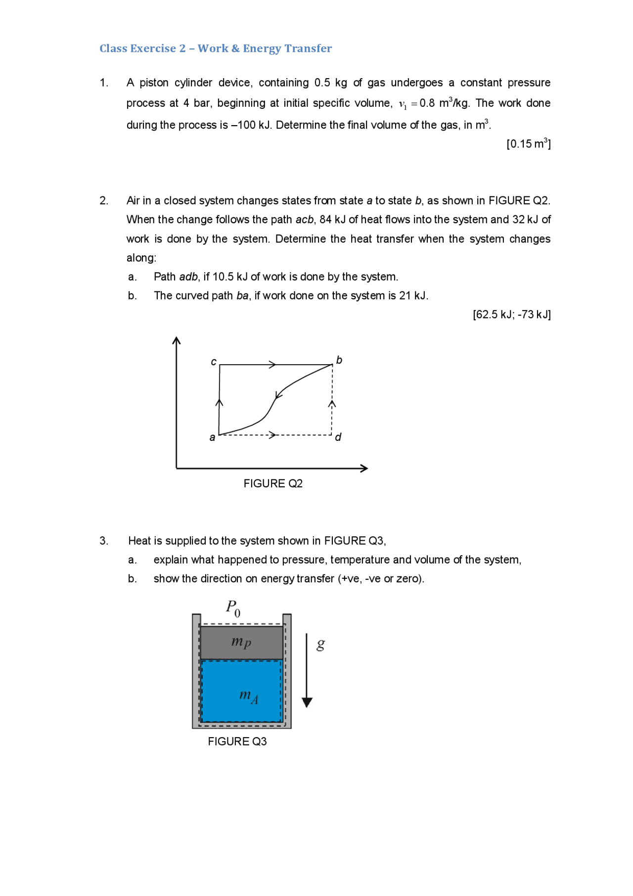 EXERCISE CHAPTER 1 J Exercises Thermodynamics Docsity exercise-chapter-1-j-exercises-thermodynamics-docsity