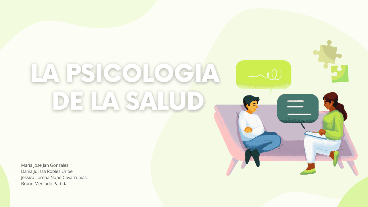 Psicologia en la salud | Apuntes de Psicología | Docsity