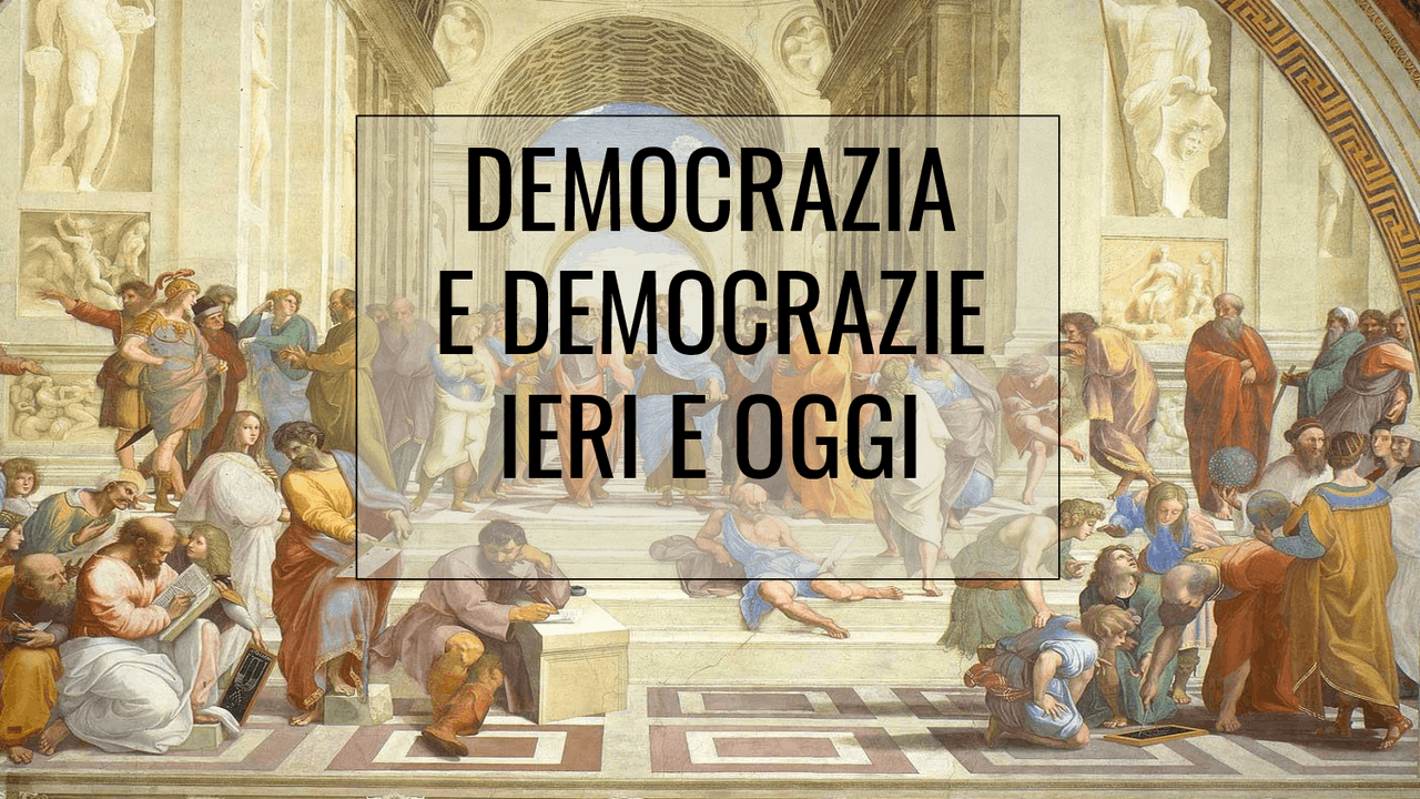 Democrazia ieri e oggi Schemi e mappe concettuali di Diritto Docsity