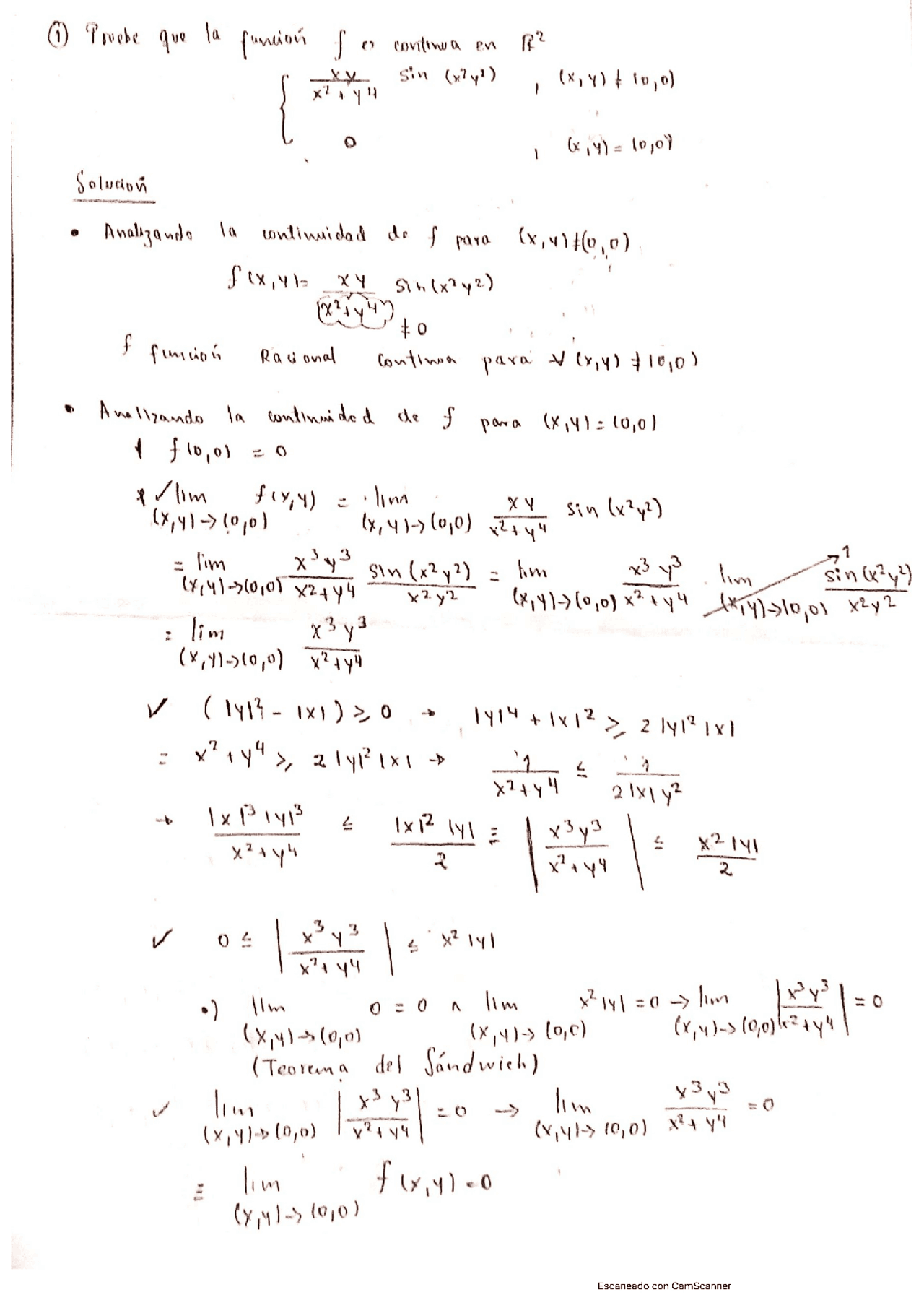 Cálculo multivariable ejercicios resueltos | Resúmenes de Matemáticas ...