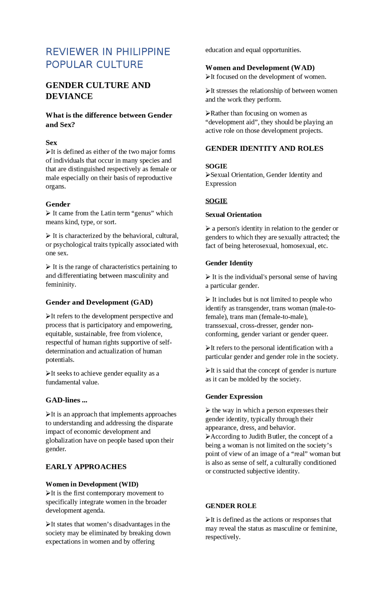 PPC Notes, Reviewer for finals | Lecture notes Law | Docsity