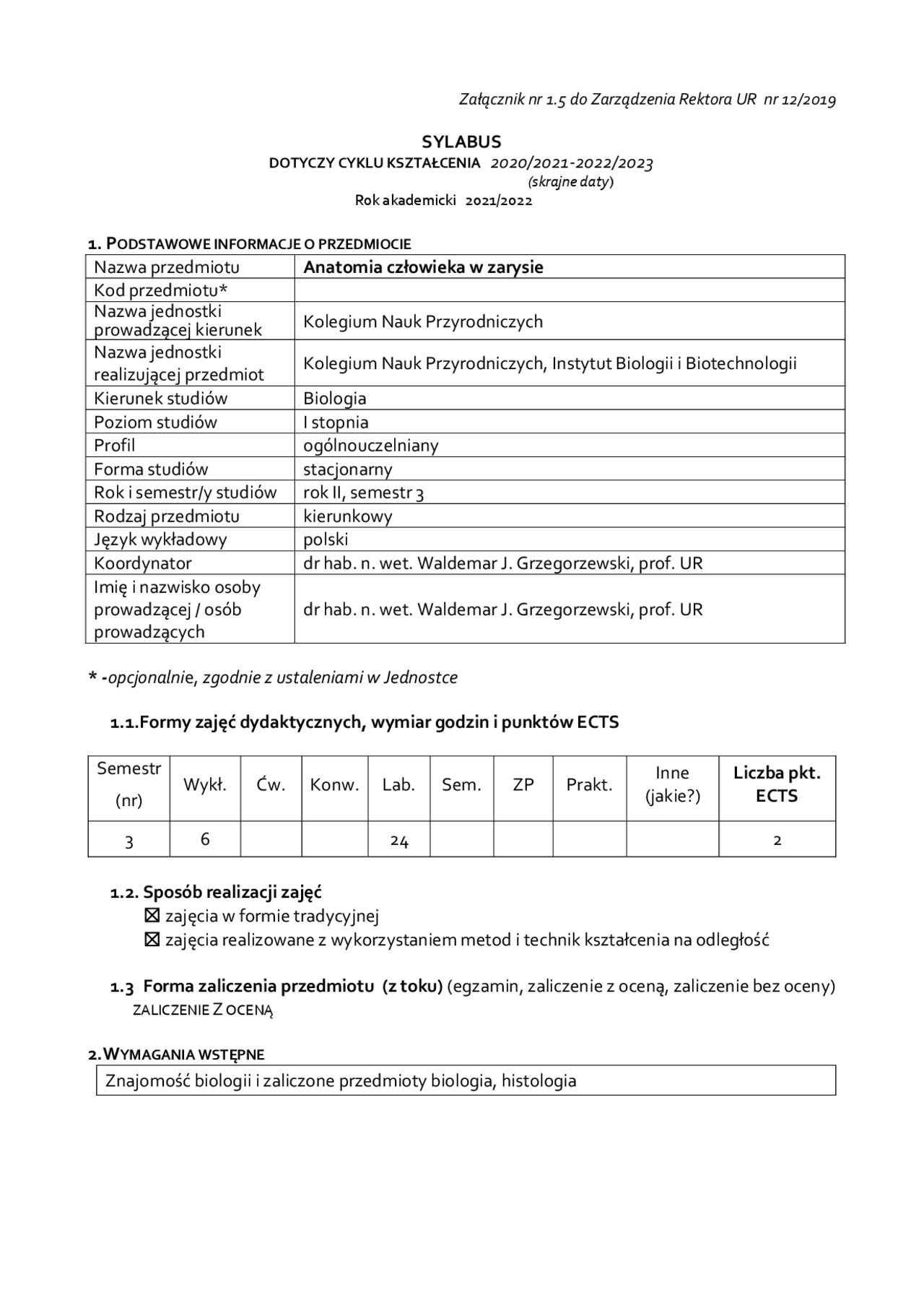 Anatomia człowieka w zarysie.pdf | Notatki Anatomia człowieka | Docsity