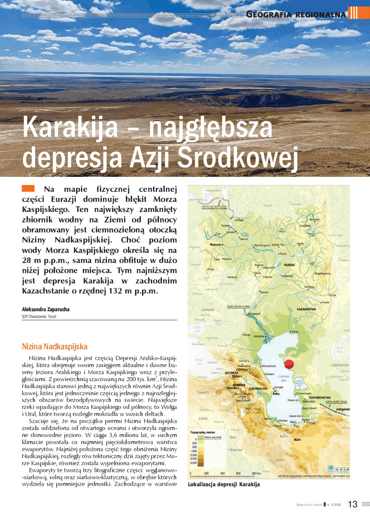 Karakija Najg bsza Depresja Azji rodkowej Notatki Geografia Docsity Karakija Najg bsza Depresja Azji rodkowej Notatki Geografia Docsity