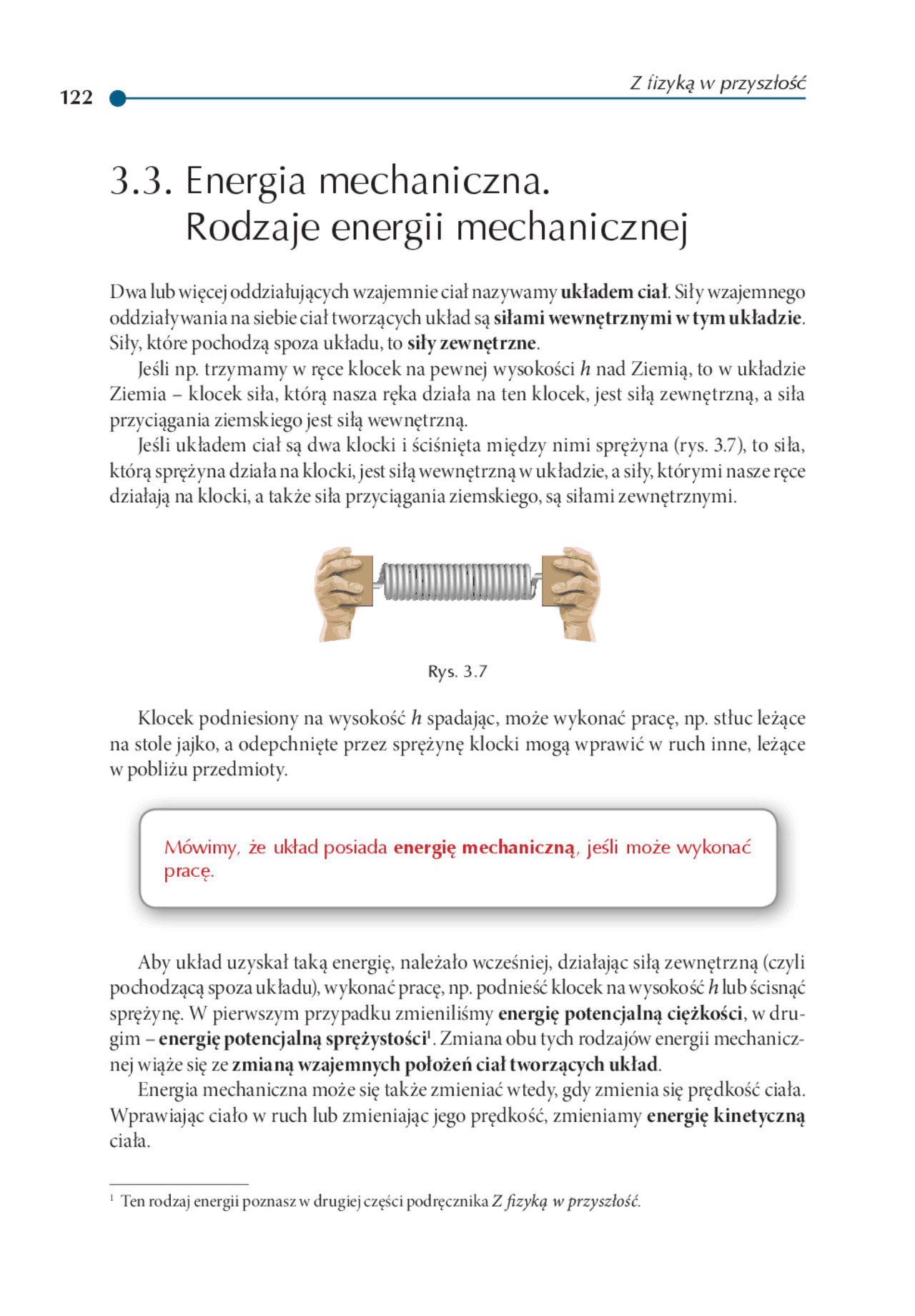 3.3. Energia mechaniczna. Rodzaje energii mechanicznej | Streszczenia