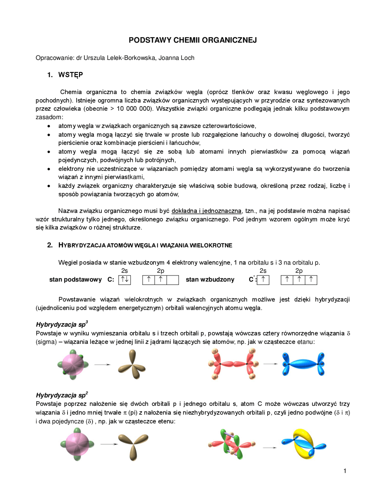 VIII. BUDOWA ATOMU, CZĄSTECZKI I ZWIĄZKI | Notatki Chemia | Docsity