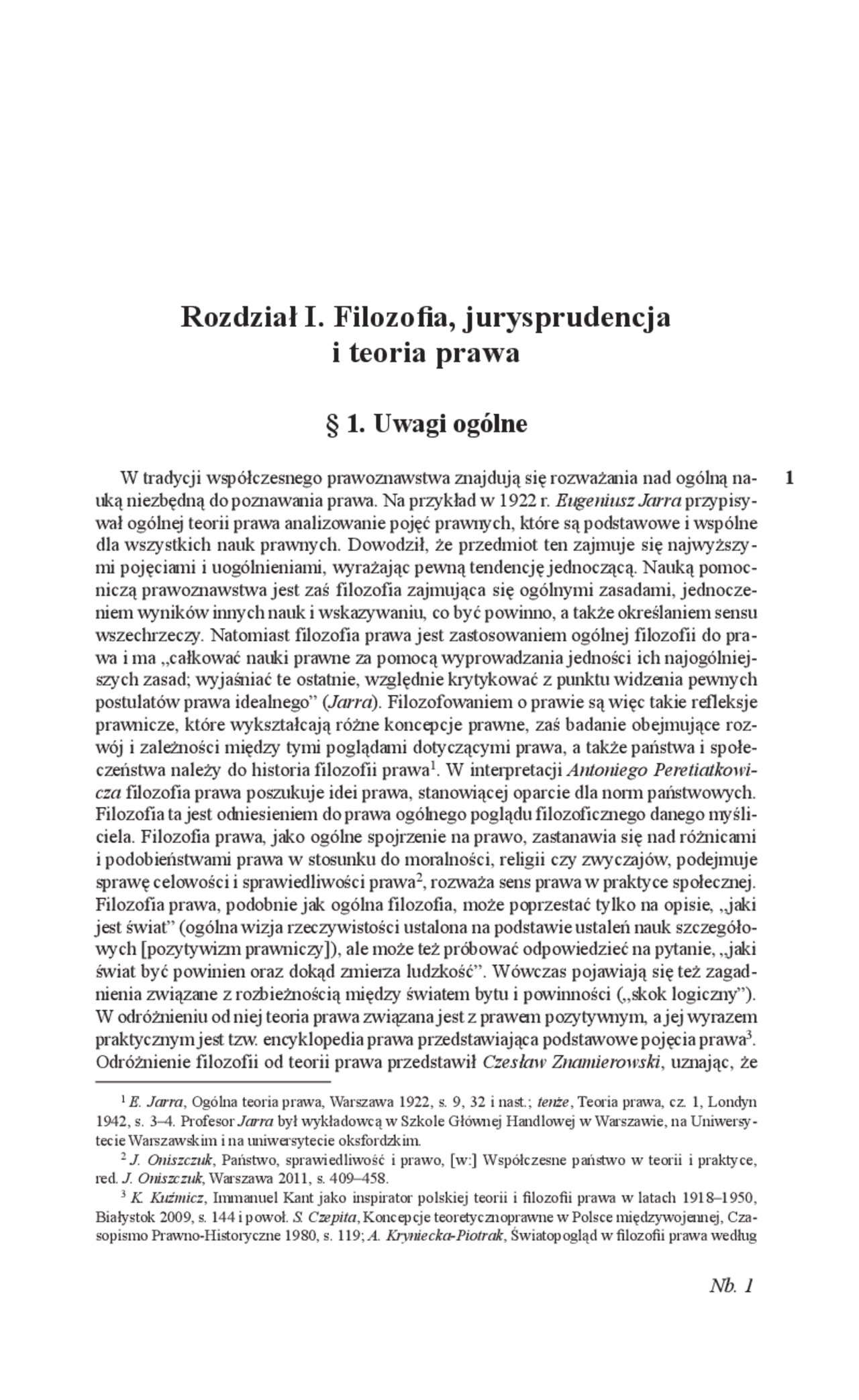 Rozdział I. Filozofia, jurysprudencja i teoria prawa | Ćwiczenia