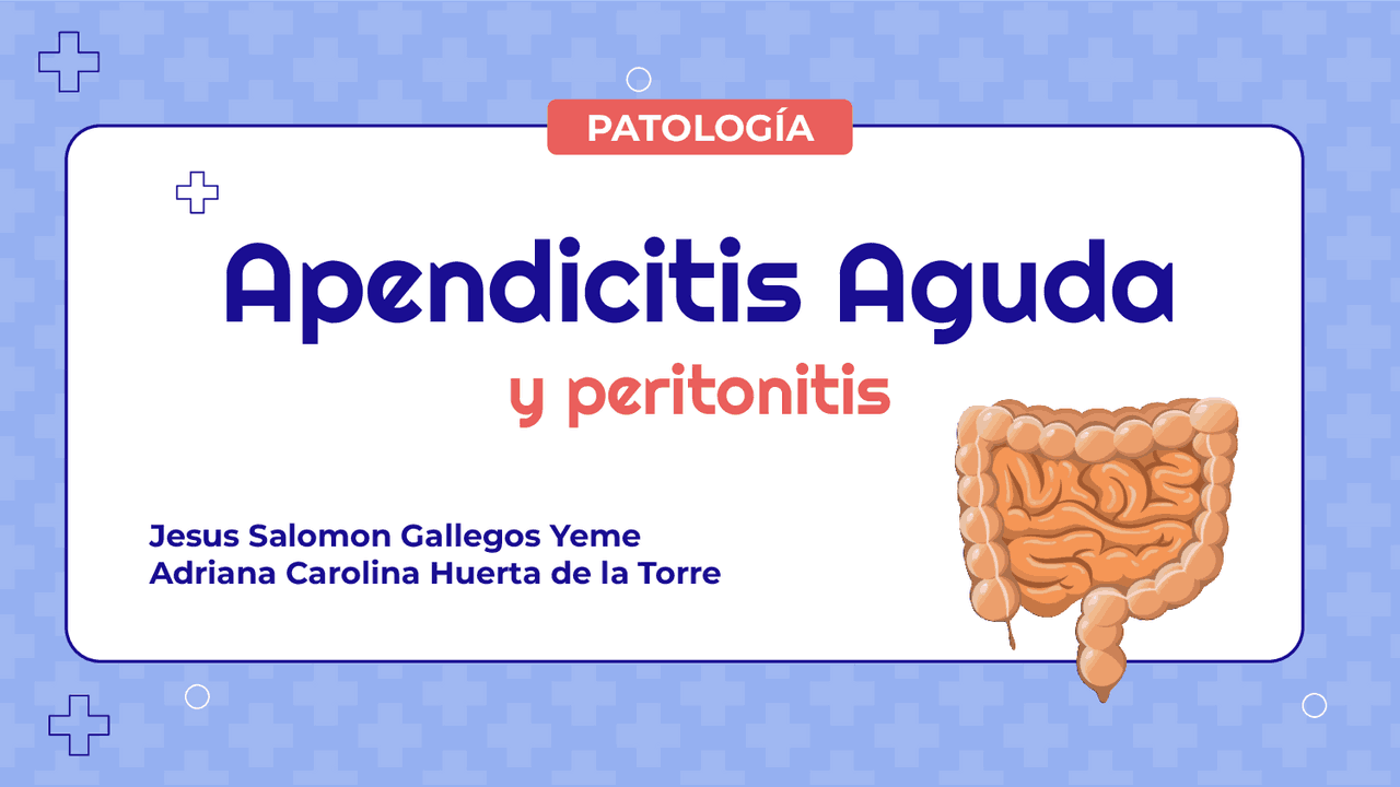 Apendicitis aguda y peritonitis Diapositivas de Patología Docsity