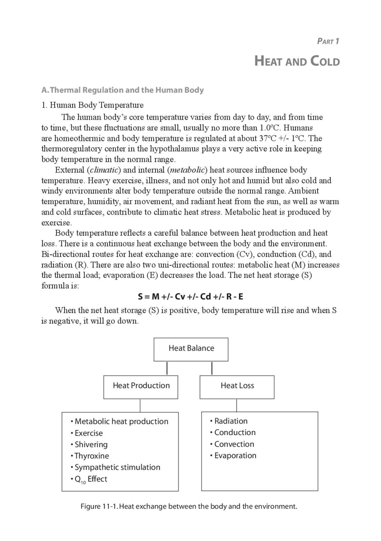 HEAT AND COLD | Study notes Medicine | Docsity