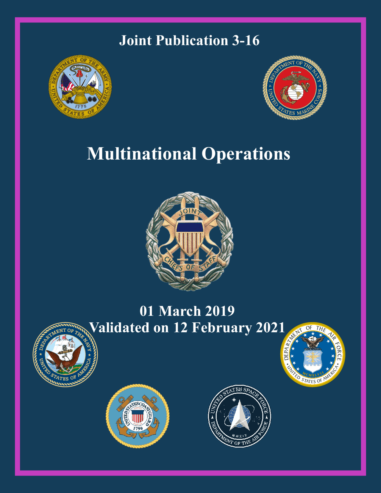 JP 3-16, Multinational Operations | Exercises Law | Docsity