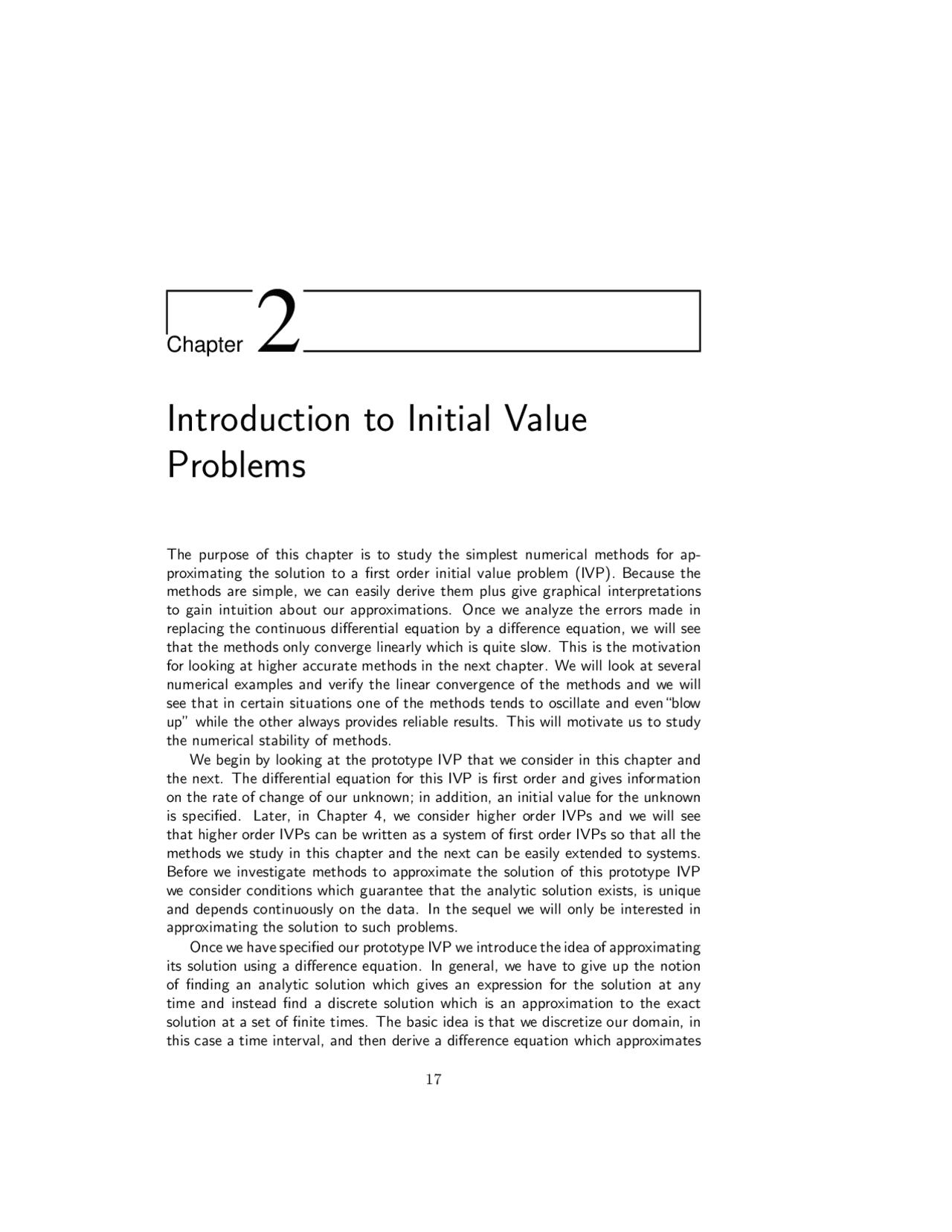 Introduction to Initial Value Problems | Slides Calculus | Docsity