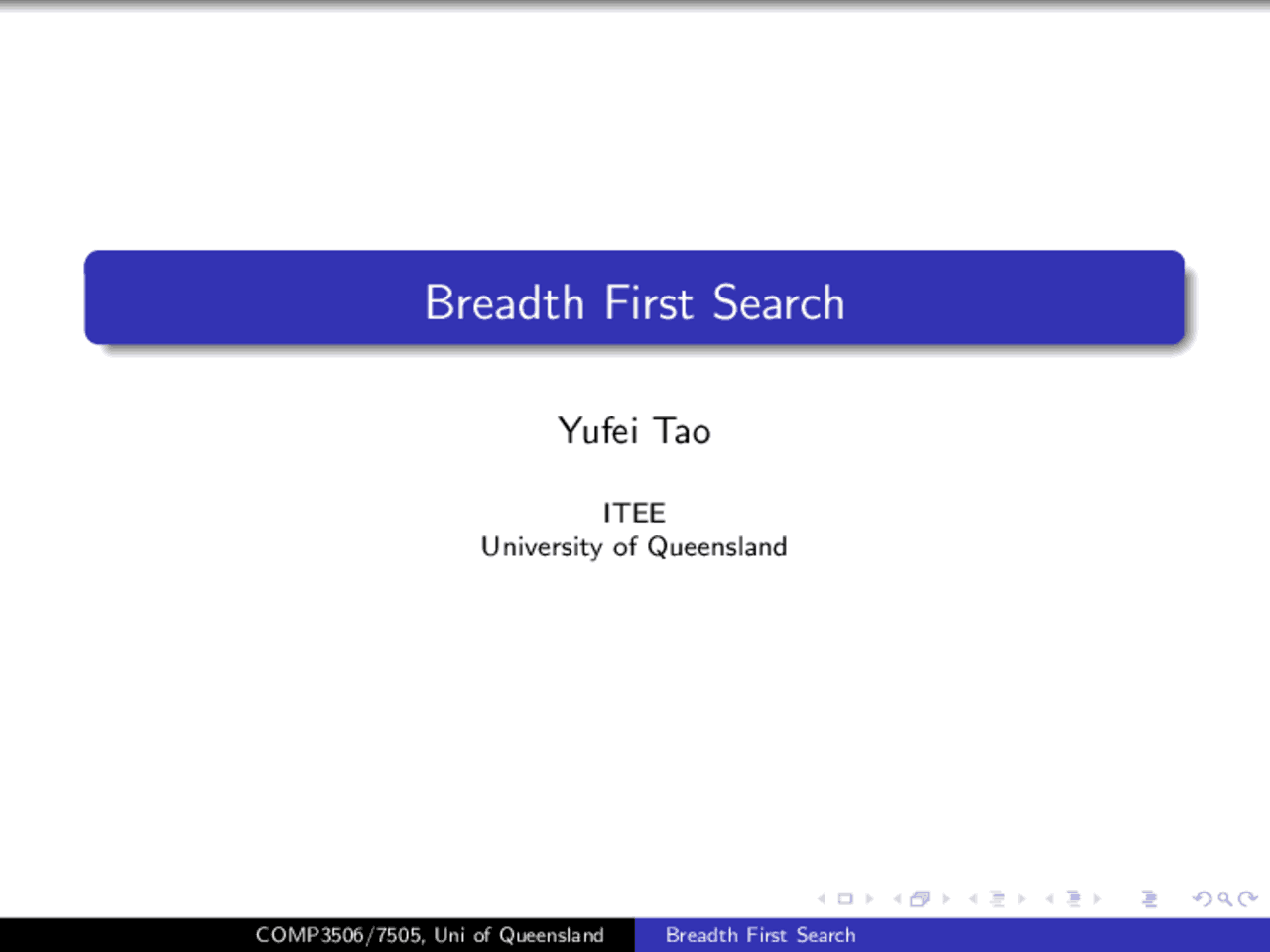 Breadth First Search | Study notes Data Structures and Algorithms | Docsity