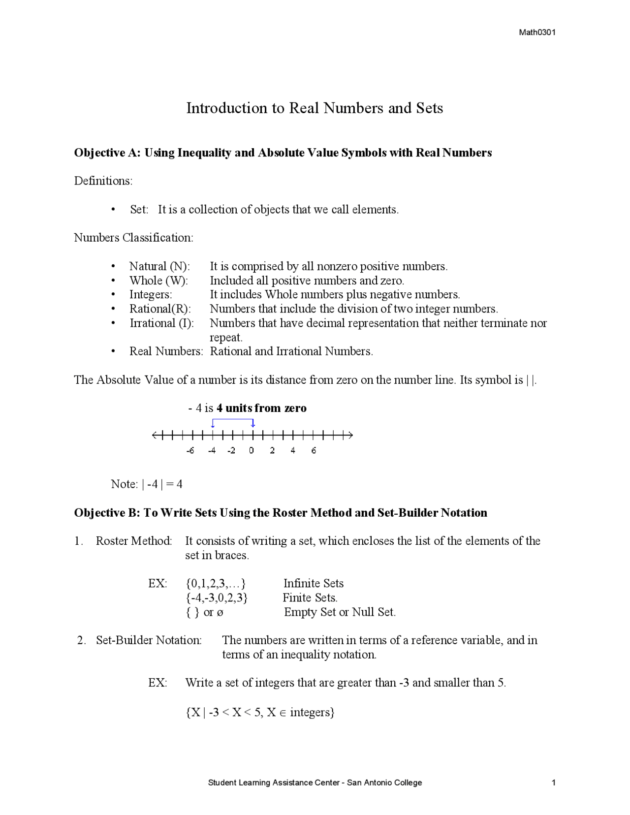 Introduction to Real Numbers and Sets | Slides Numerical Methods in ...