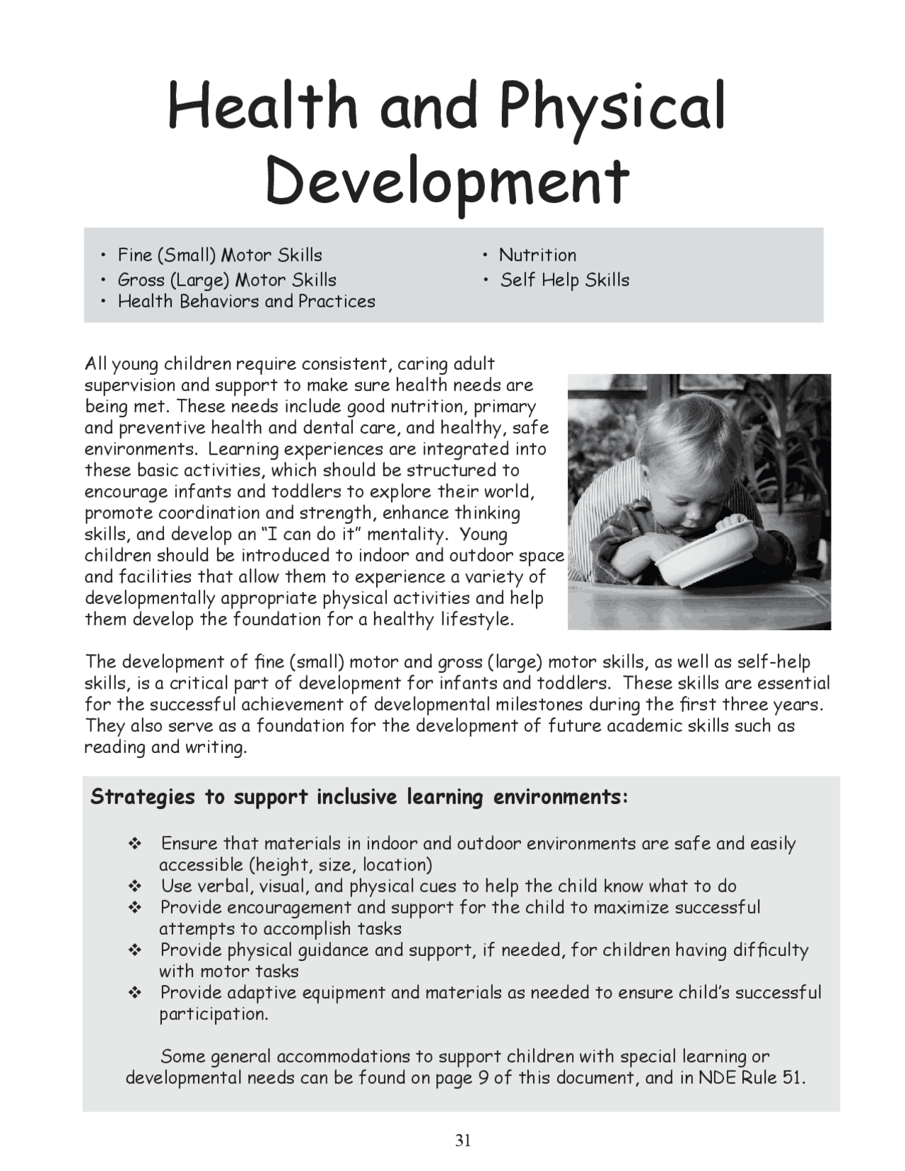 Health and Physical Development | Lecture notes Nutrition | Docsity