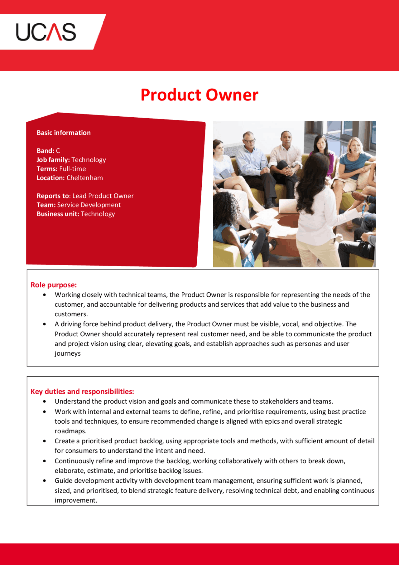 Product Owner | Lecture notes Business | Docsity