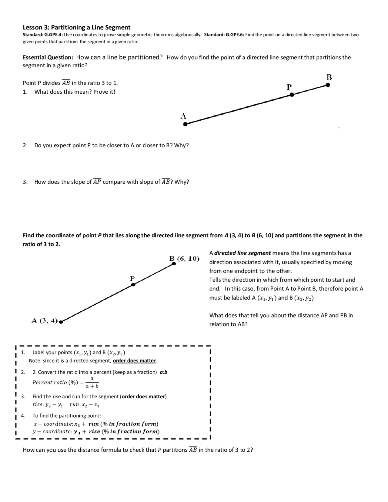 lesson-3-partitioning-a-line-segment-summaries-pre-calculus-docsity