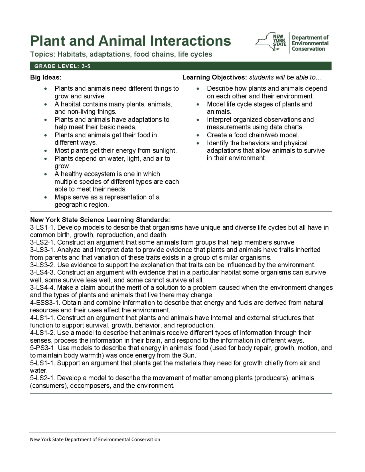 Plant and Animal Interactions Schemes and Mind Maps Law Docsity