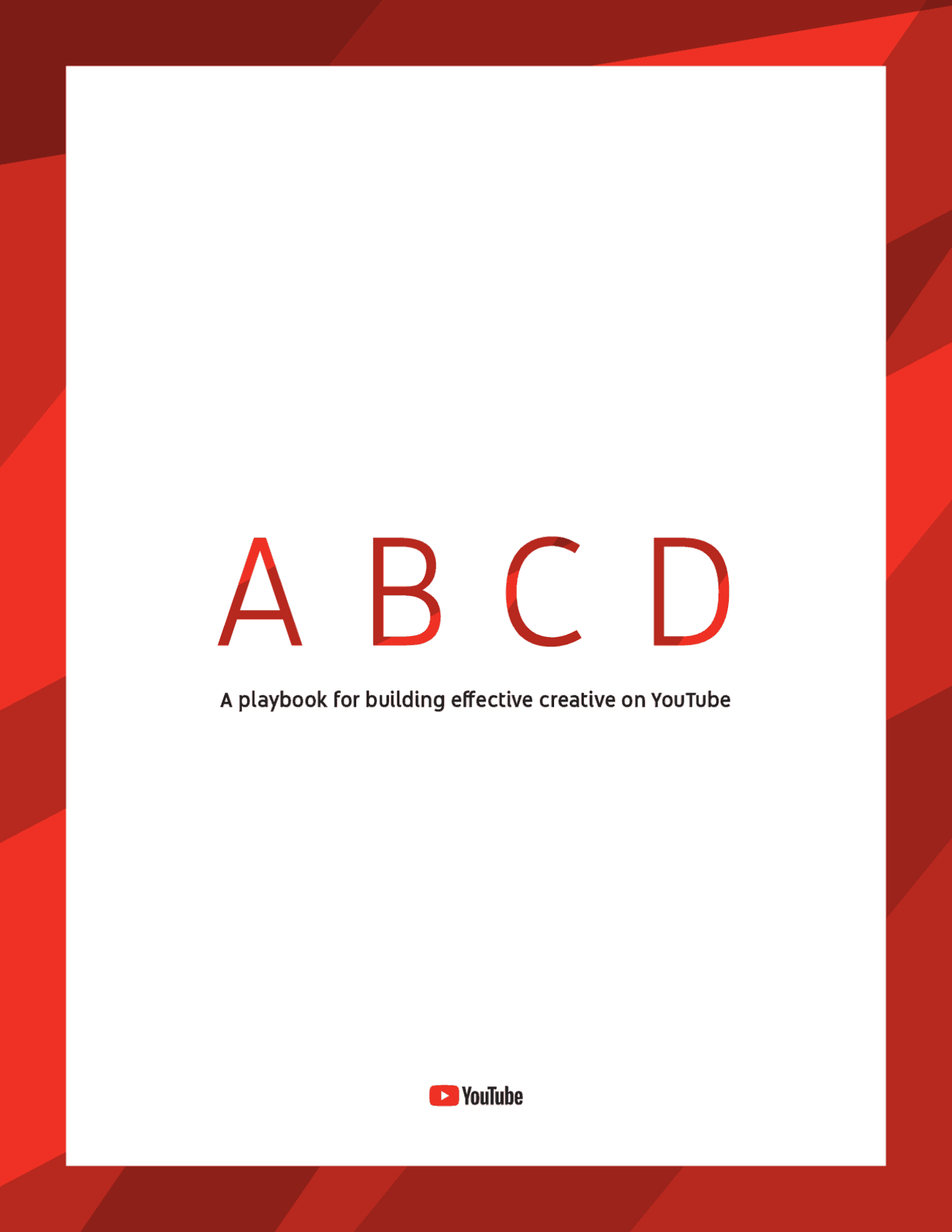 A playbook for building effective creative on YouTube | Exercises ...