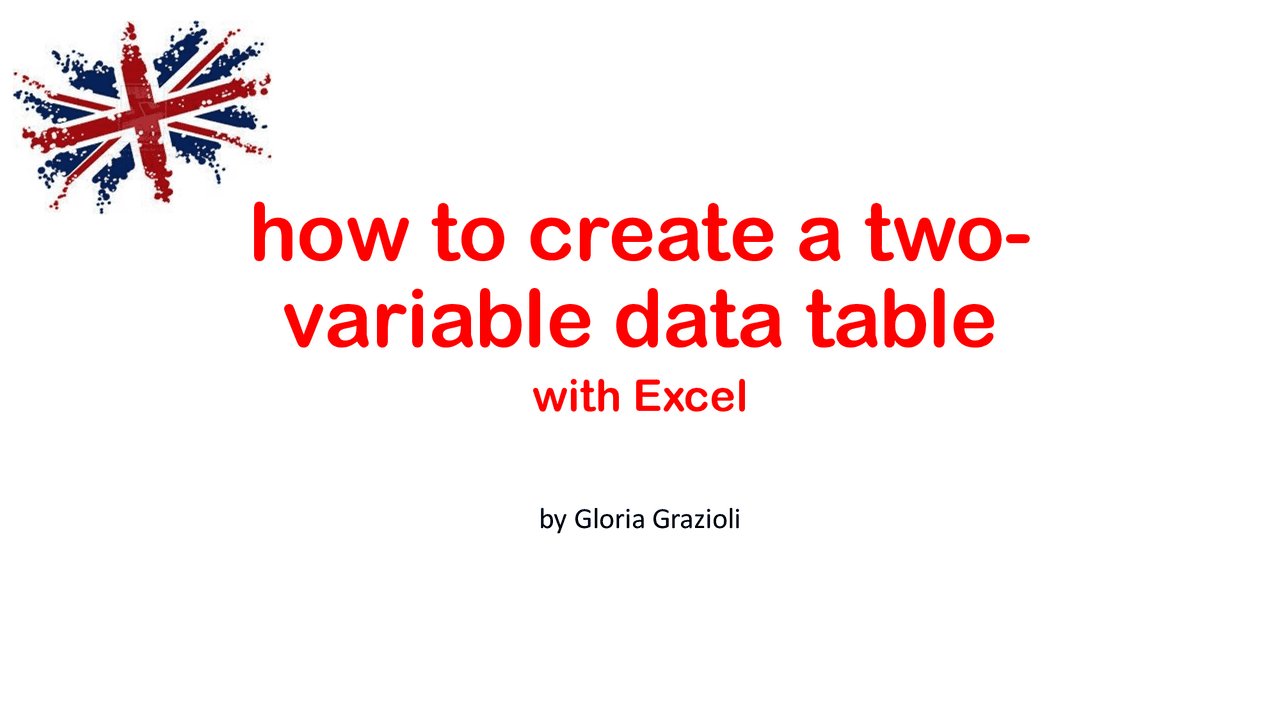 How To Create A Two variable Data Table Study Notes MS Microsoft how-to-create-a-two-variable-data-table-study-notes-ms-microsoft