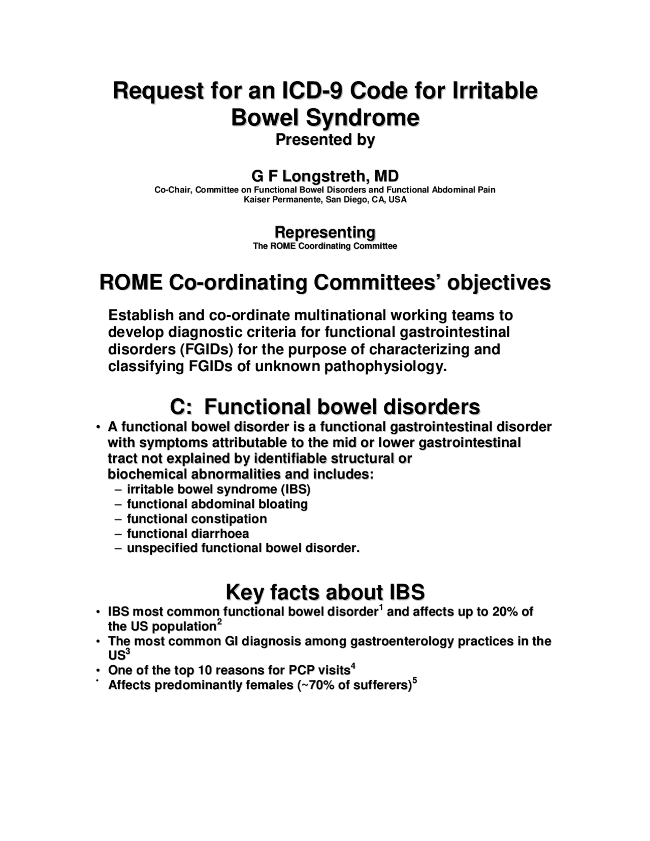 Ibs Code Request for an ICD-9 Code for Irritable Bowel Syndrome | Exams ...