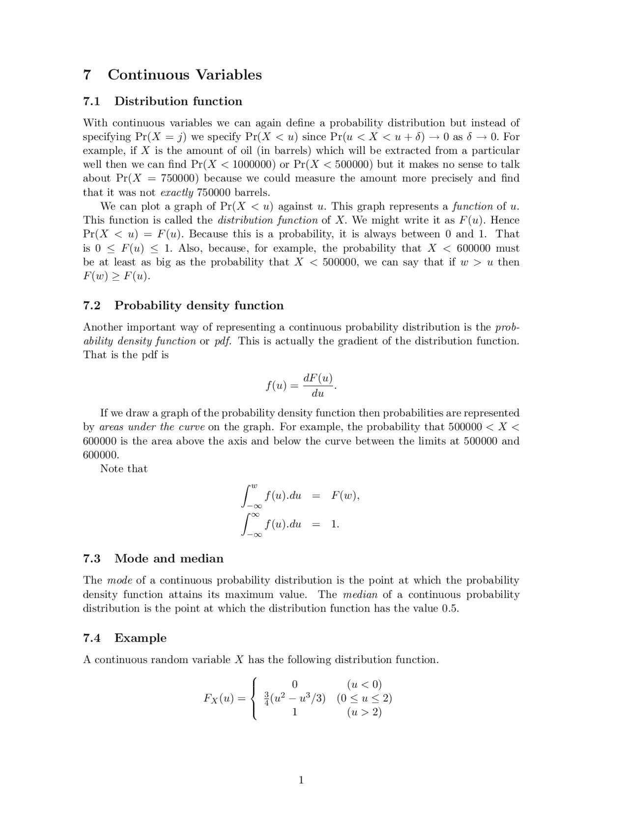 7 Continuous Variables | Summaries Computational and Statistical Data ...