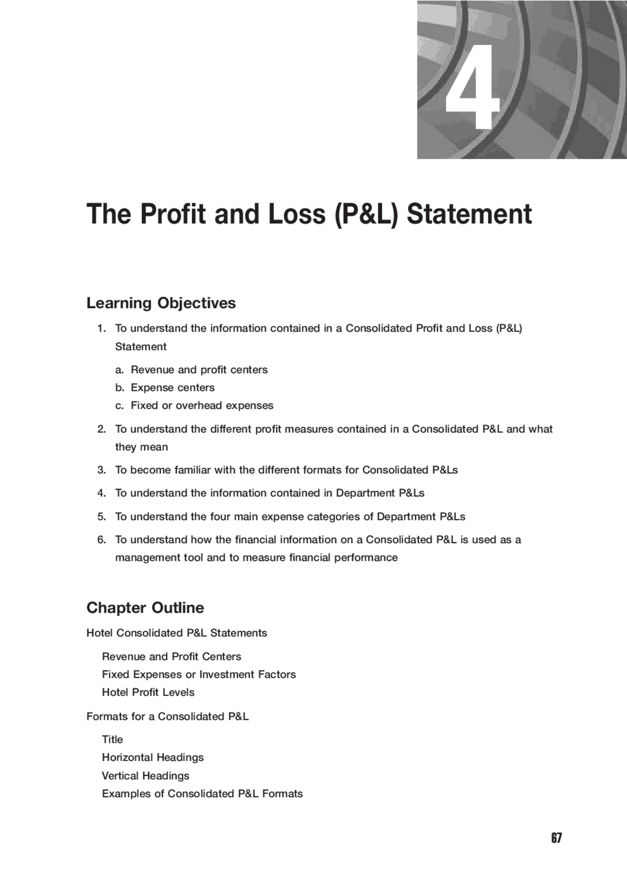 The Profit and Loss (P&L) Statement | Schemes and Mind Maps Marketing ...