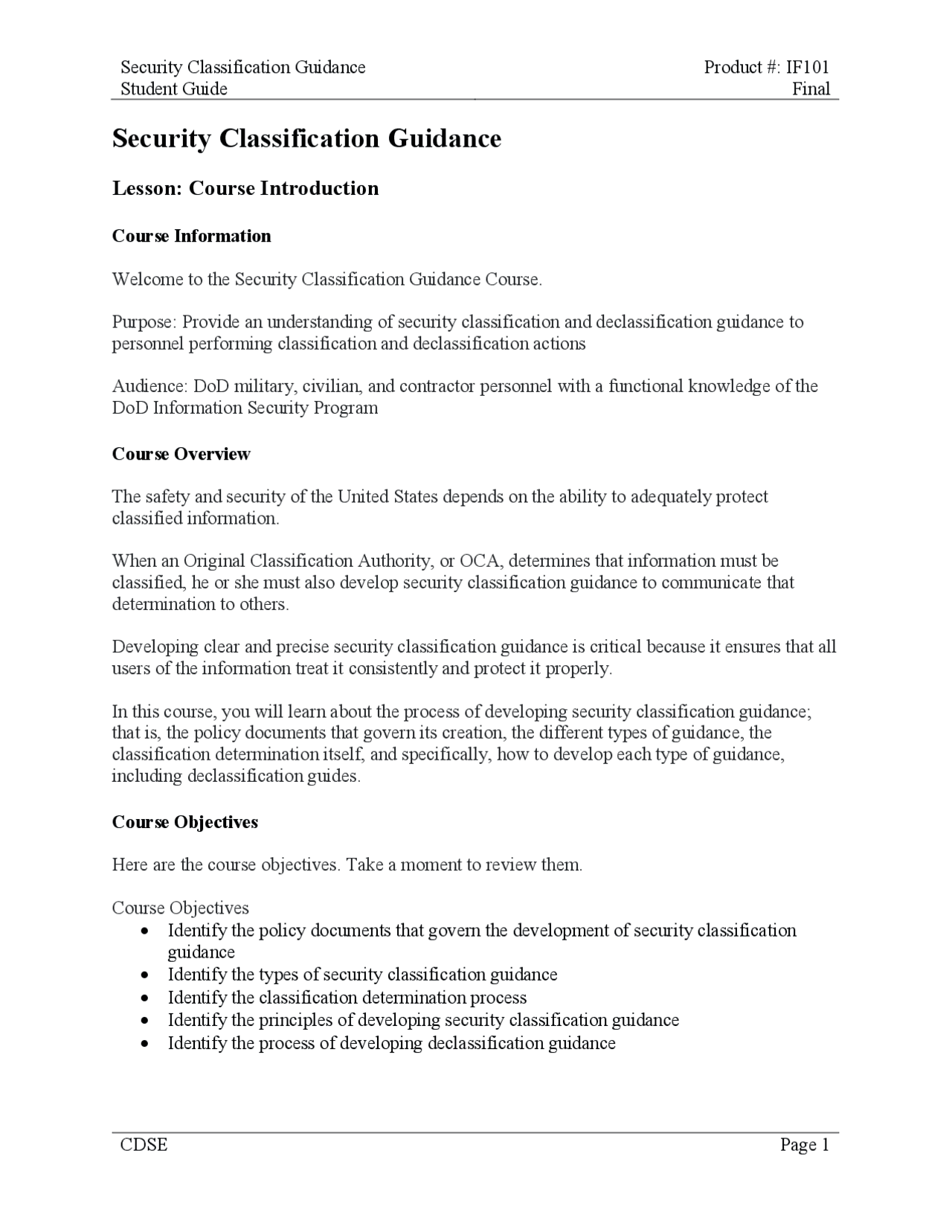 Security Classification Guidance | Schemes and Mind Maps Art | Docsity