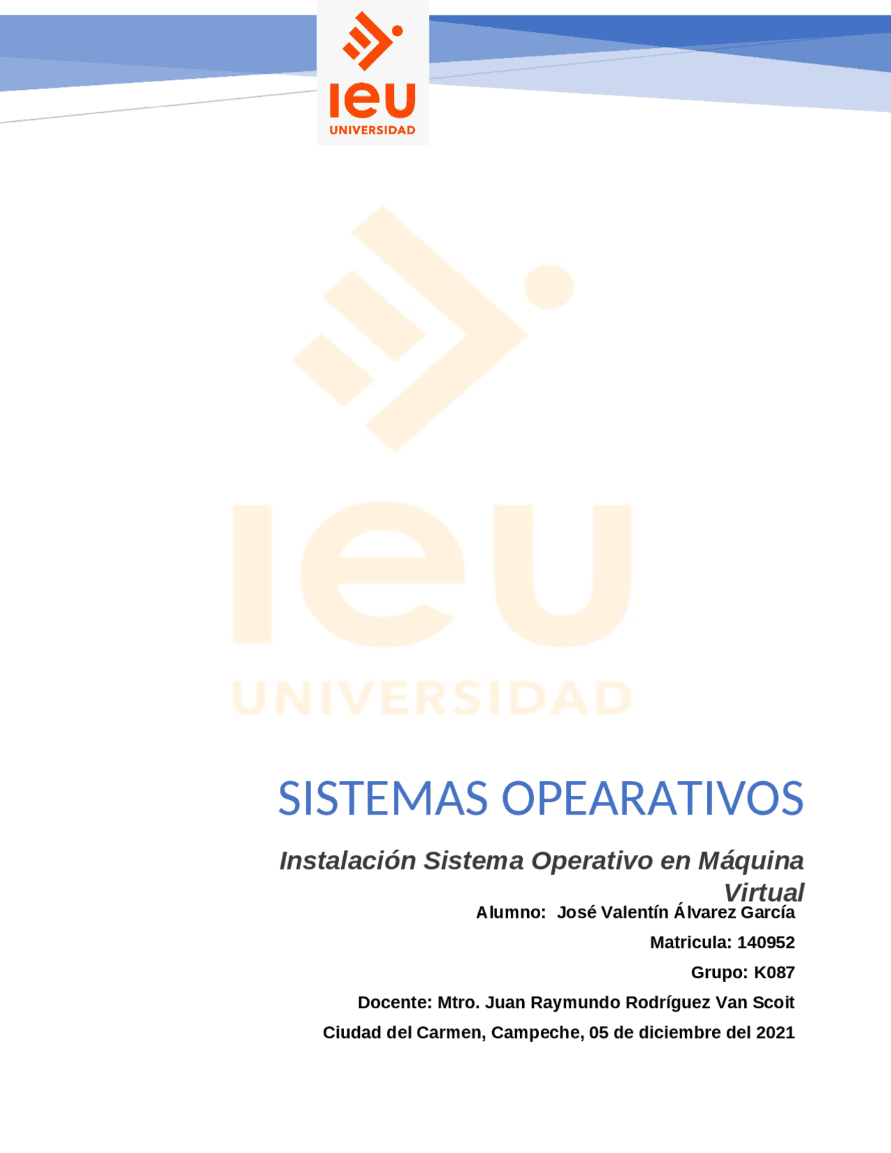 Instalación Sistema Operativo en Máquina Virtual1 | Ejercicios de ...