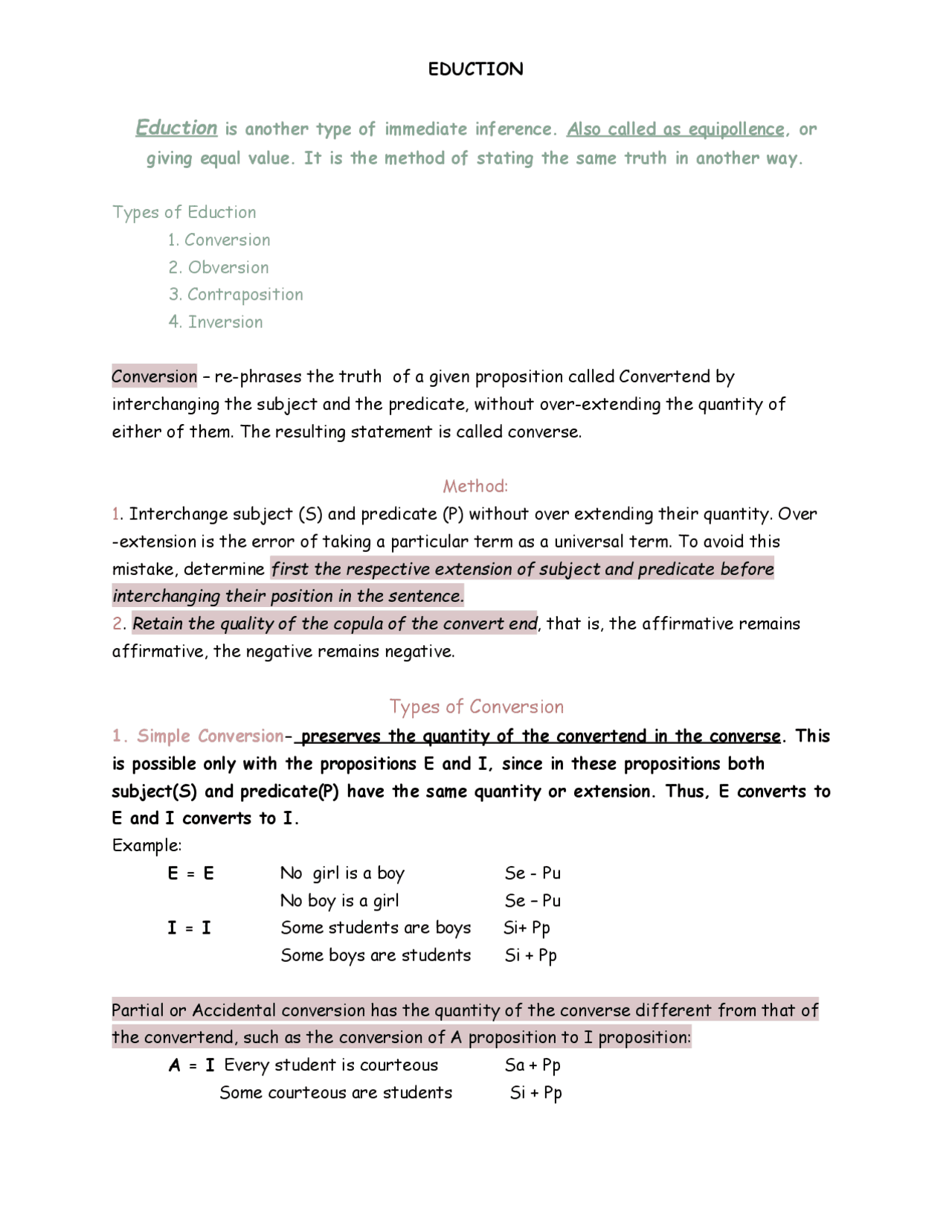Converse Example Math Visual Example Converse Example Sentence