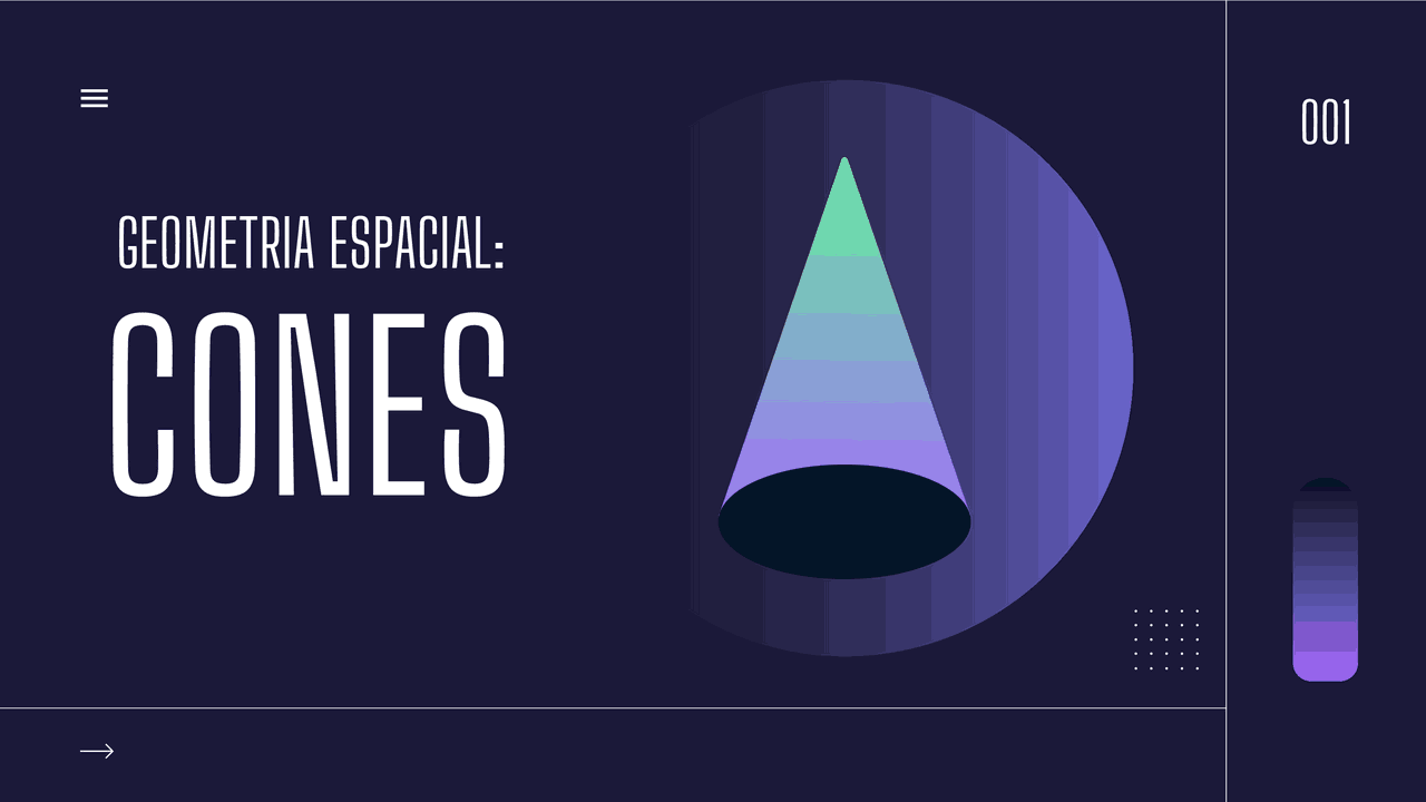 Slides - Cone - Geometria Espacial | Slides Matemática | Docsity