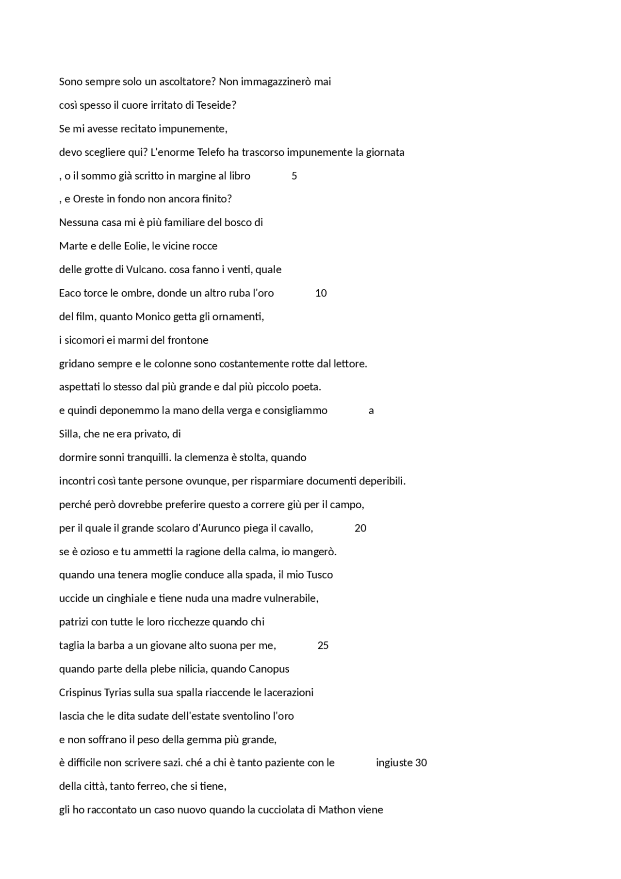 Traduzione amatoriale del libro primo di giovenale Traduzioni di