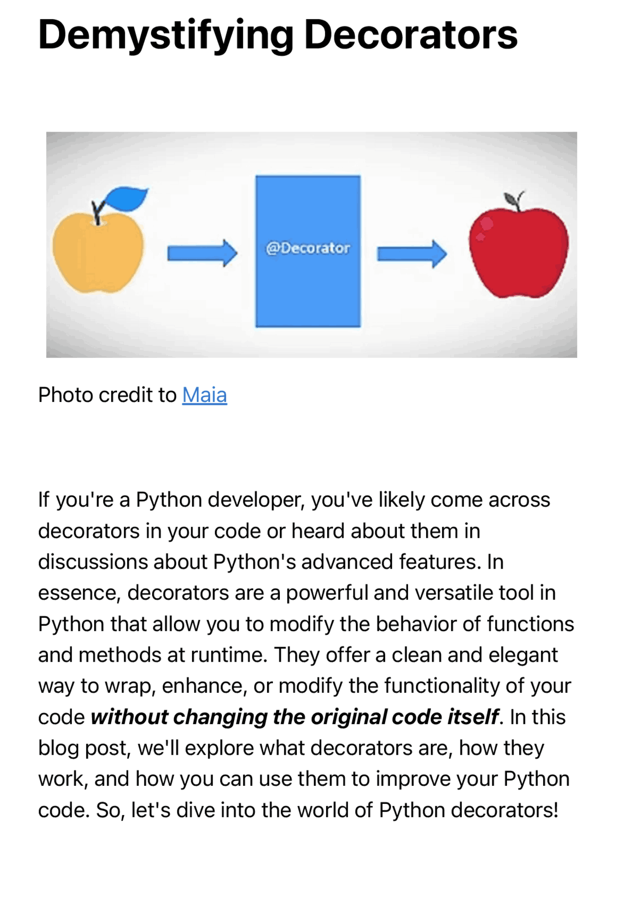 Understanding Python Decorators | Schemes and Mind Maps Computer ...