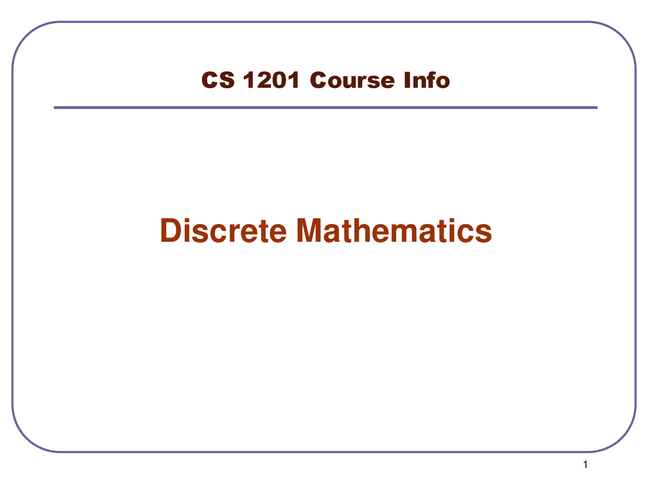 Introduction of discrete mathematics | Summaries Discrete Mathematics ...