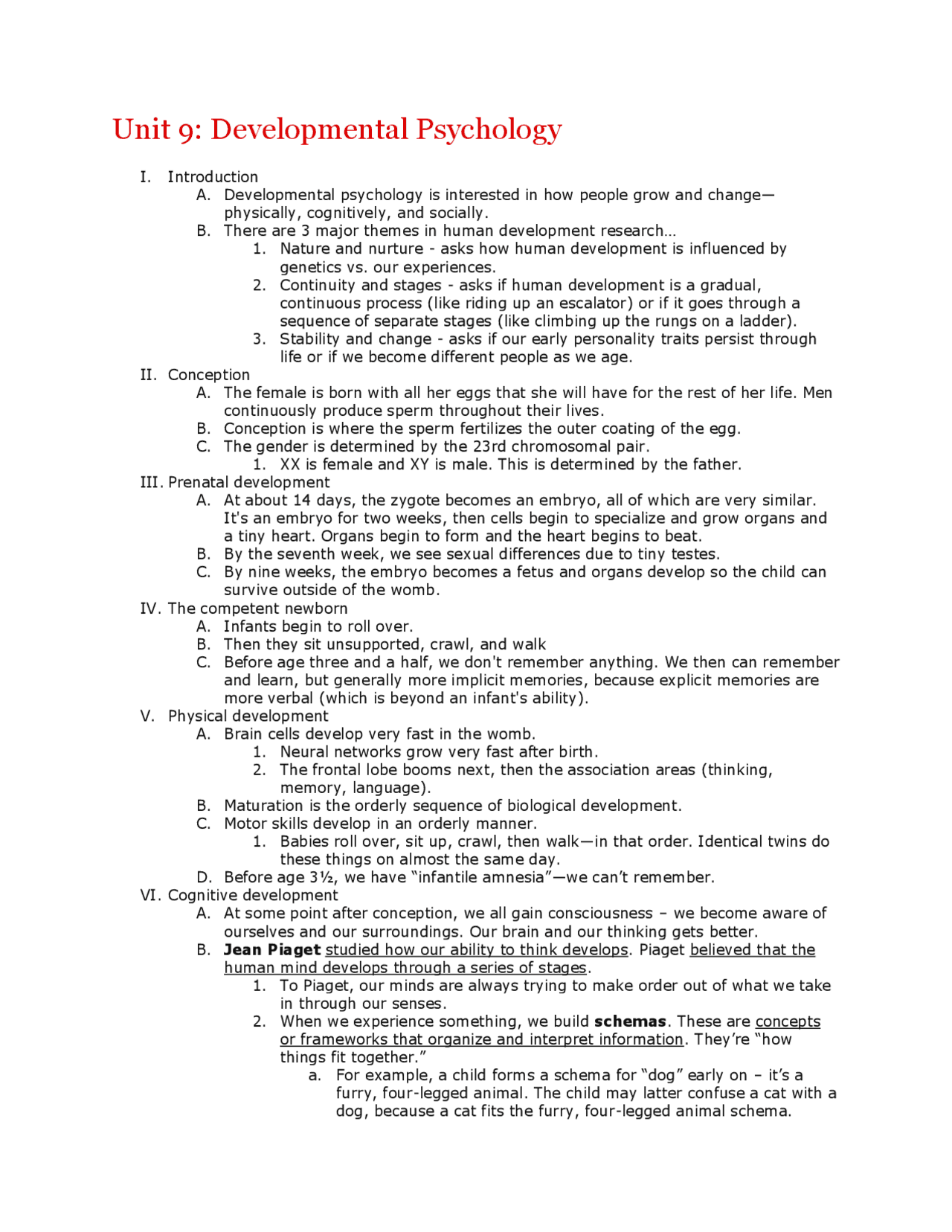 Developmental Psychology: Human Growth and Change | Summaries ...