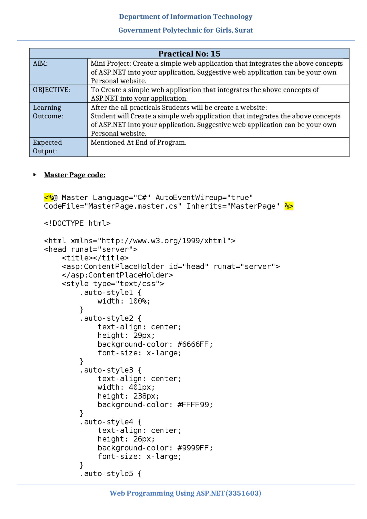 ASP stands for Active Server Pages ASP is a Microsoft Technology ASP is ...