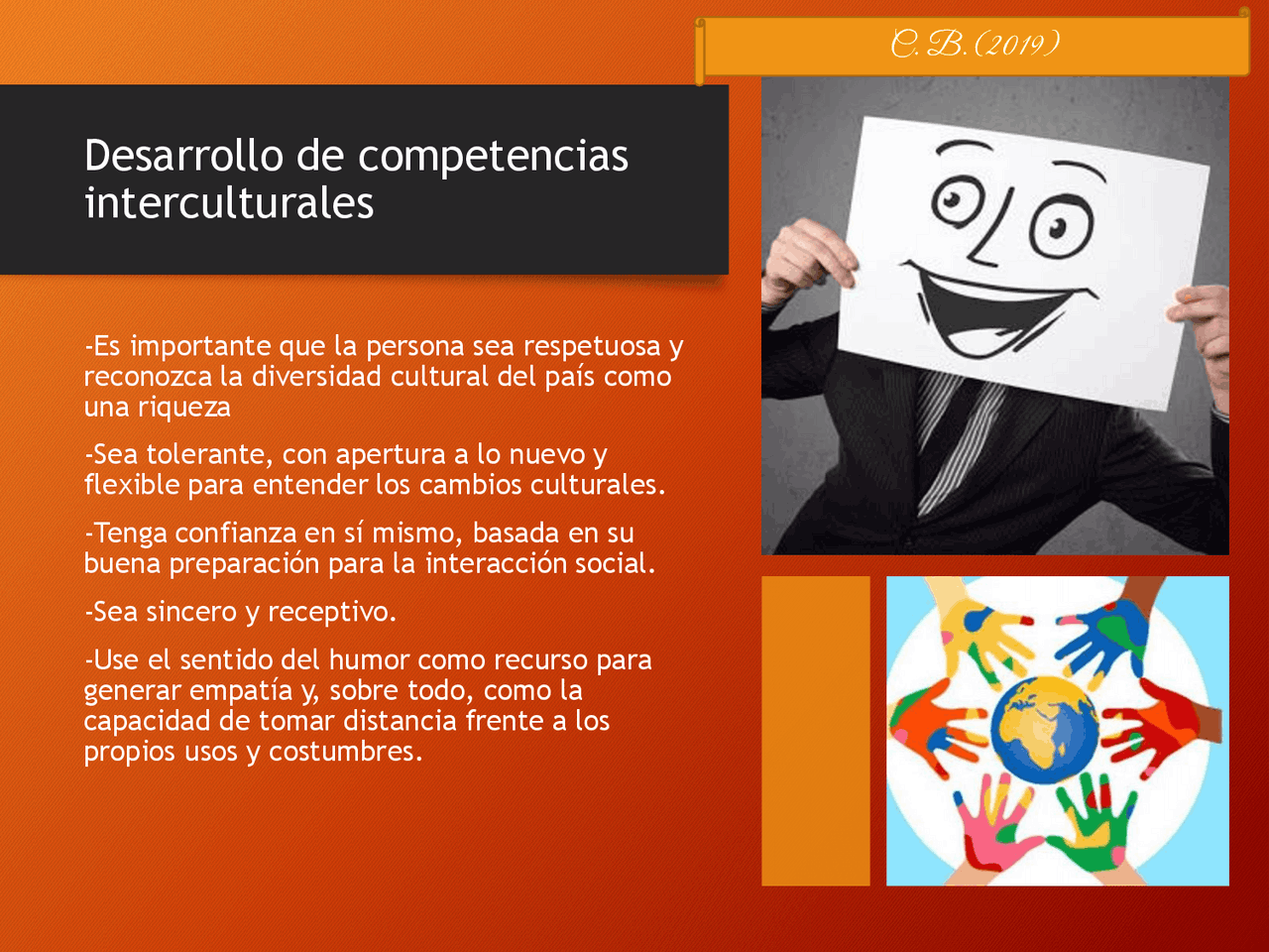Competencia Multicultural Desarrollo de competencias interculturales | Diapositivas de ...
