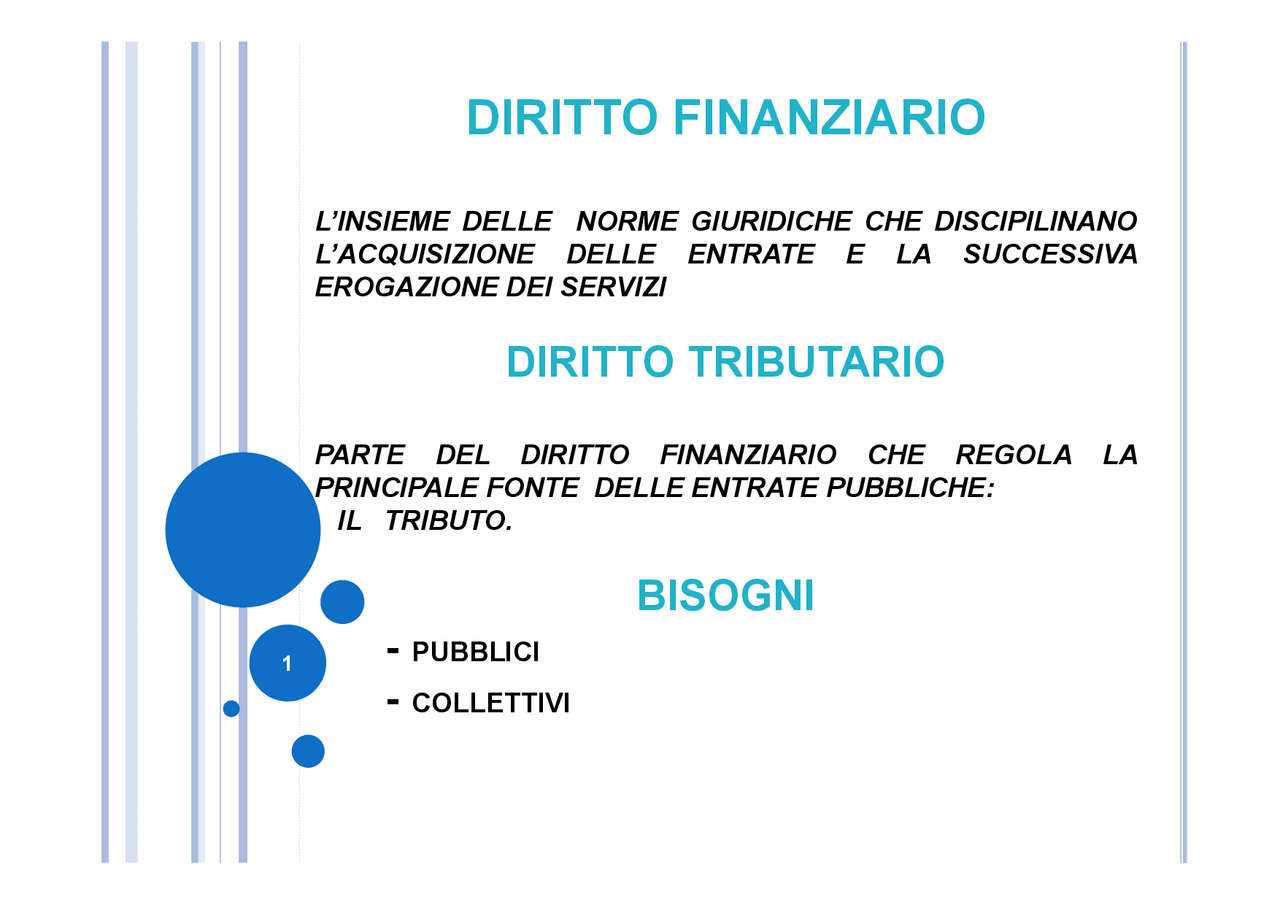 Riassunto Diritto Tributario - Esame Agente/ Mediatore Immobiliare