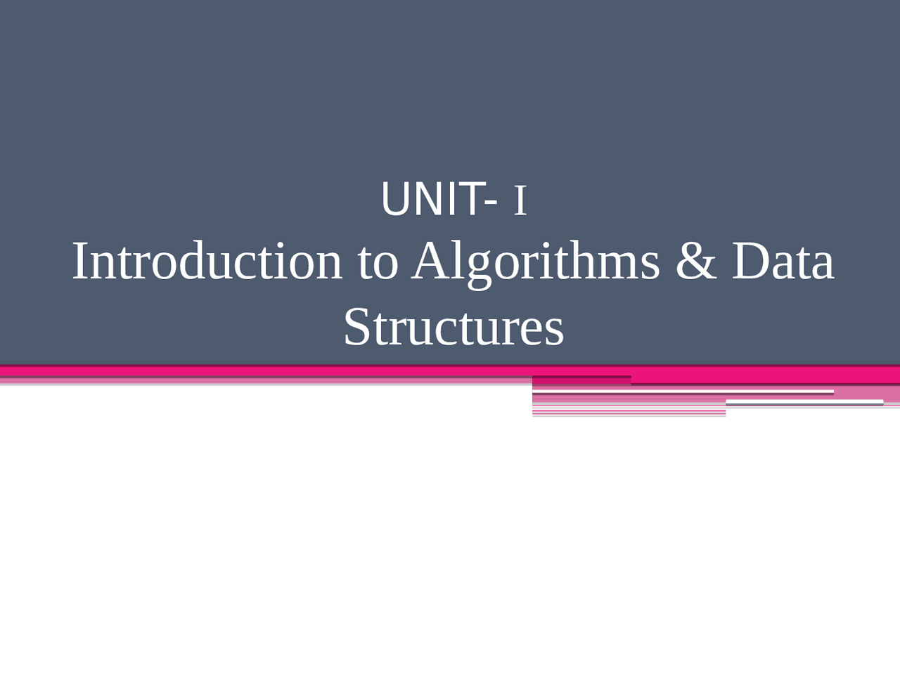 Introduction to Algorithms & Data Structures | Study notes Computer ...
