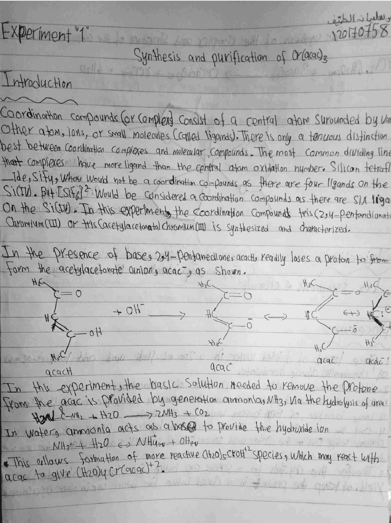 Synthesis And Purification Of Cr acac 3 Lab Reports Inorganic synthesis-and-purification-of-cr-acac-3-lab-reports-inorganic