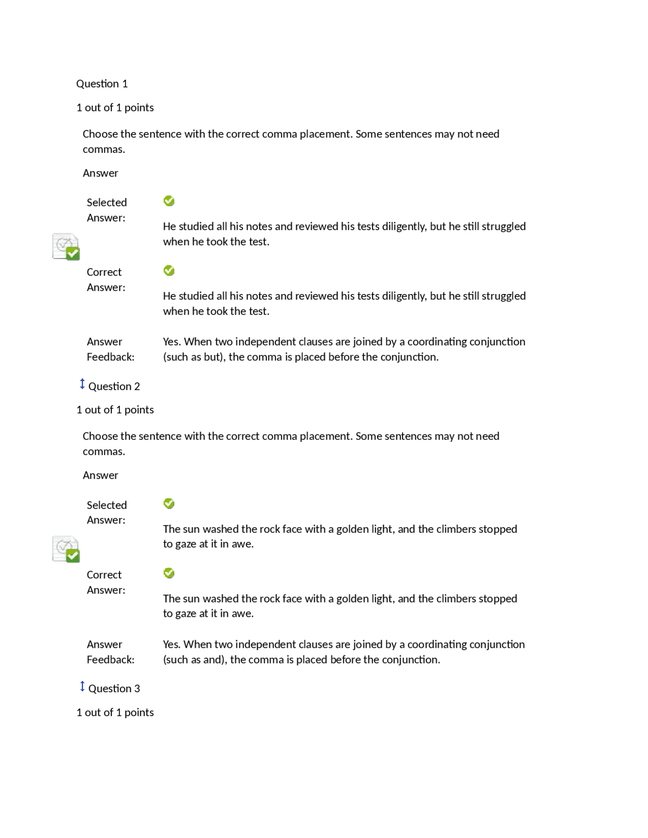Embry Riddle english Entrance Exam Questions and Answers 2023/2024
