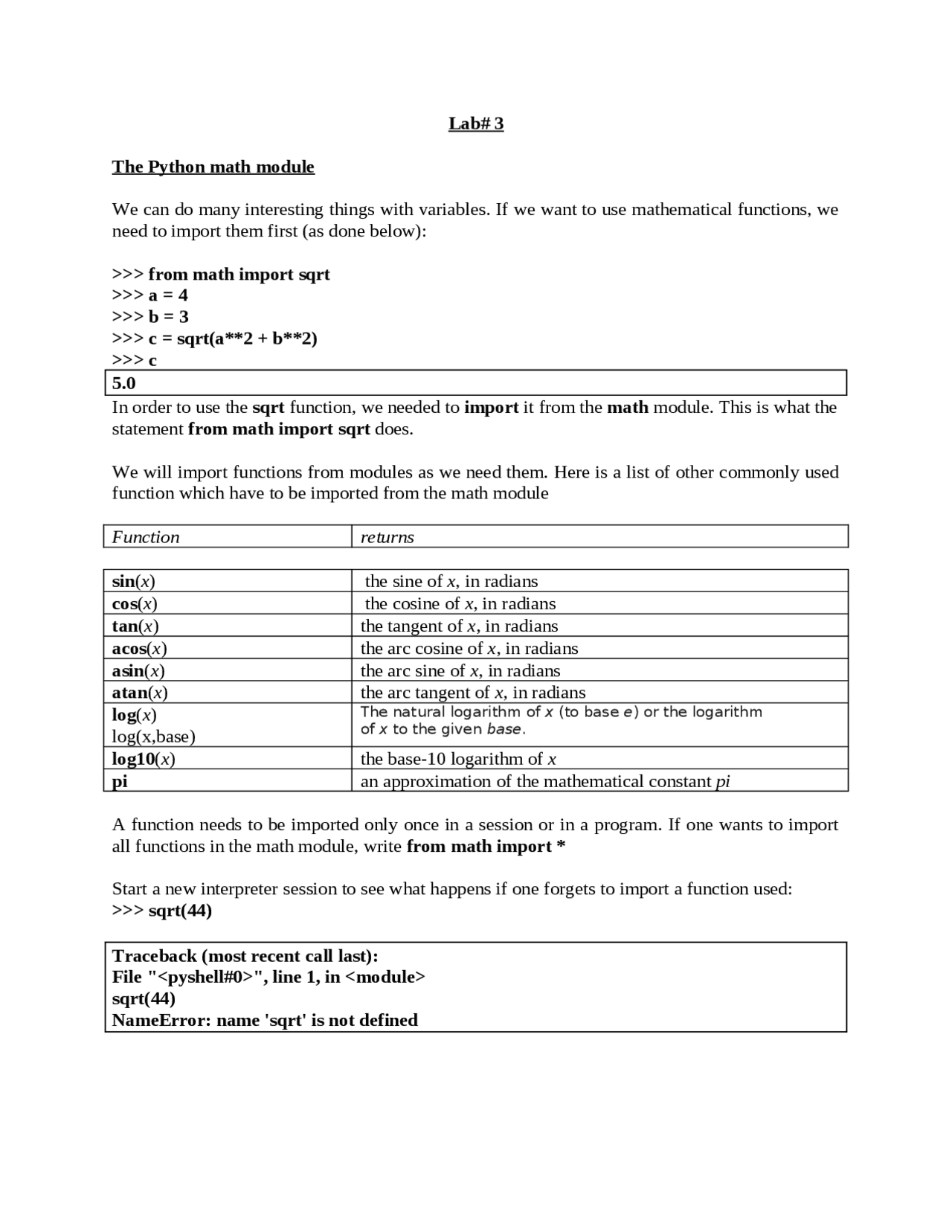 Programming fundamental | Transcriptions Computer Fundamentals | Docsity