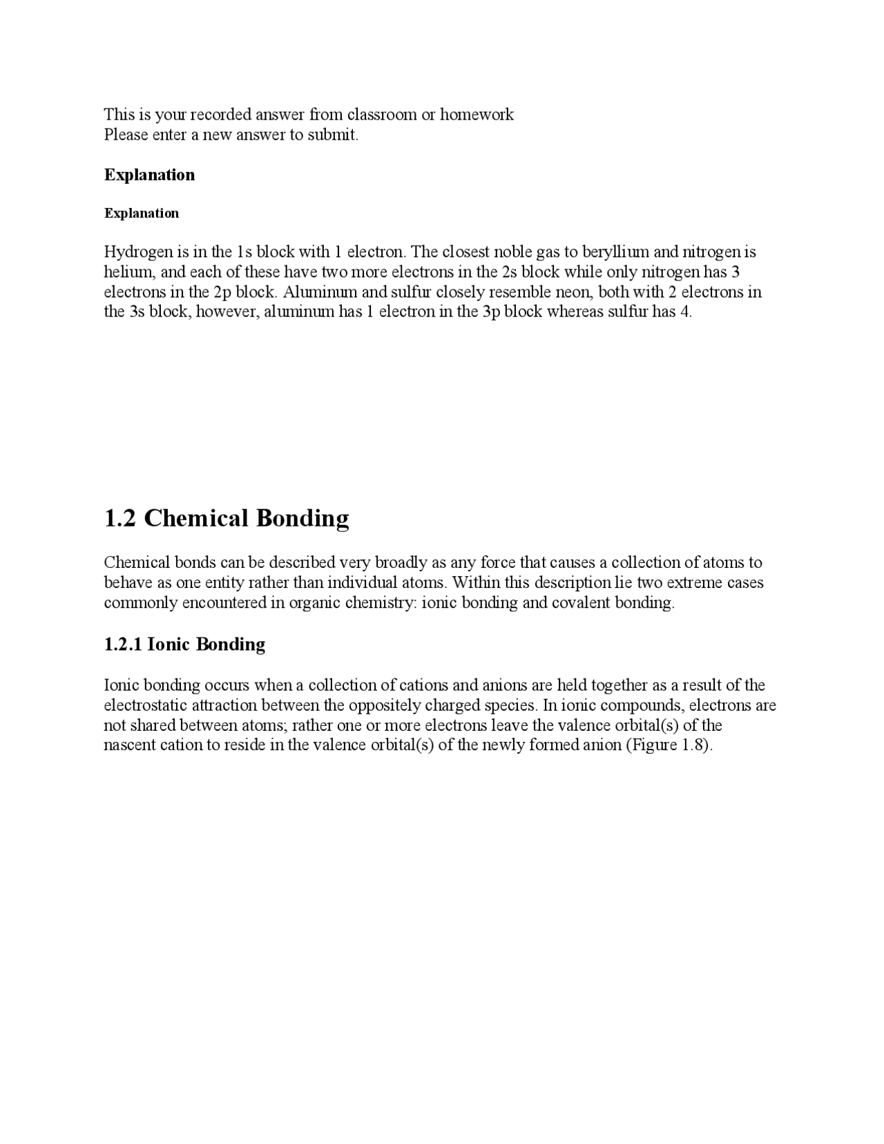 Organic Chemistry Introduction | Study notes Chemistry | Docsity