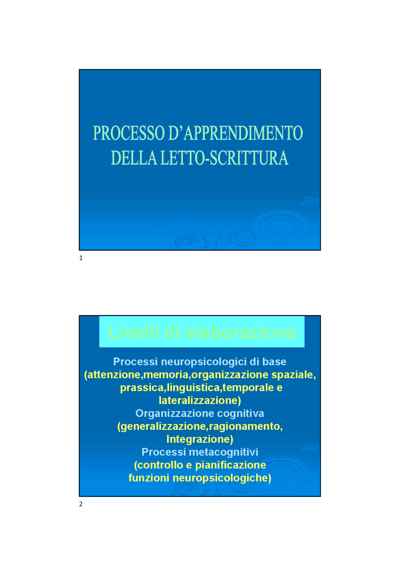 Modelli integrati di intervento psicoeducativi per la disabilità ...